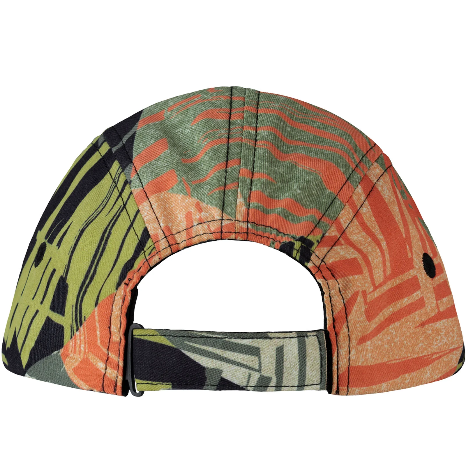 Buff Kids 5 Panel Go UPF 50 Running Cap Hat - Noru Black - Image 2