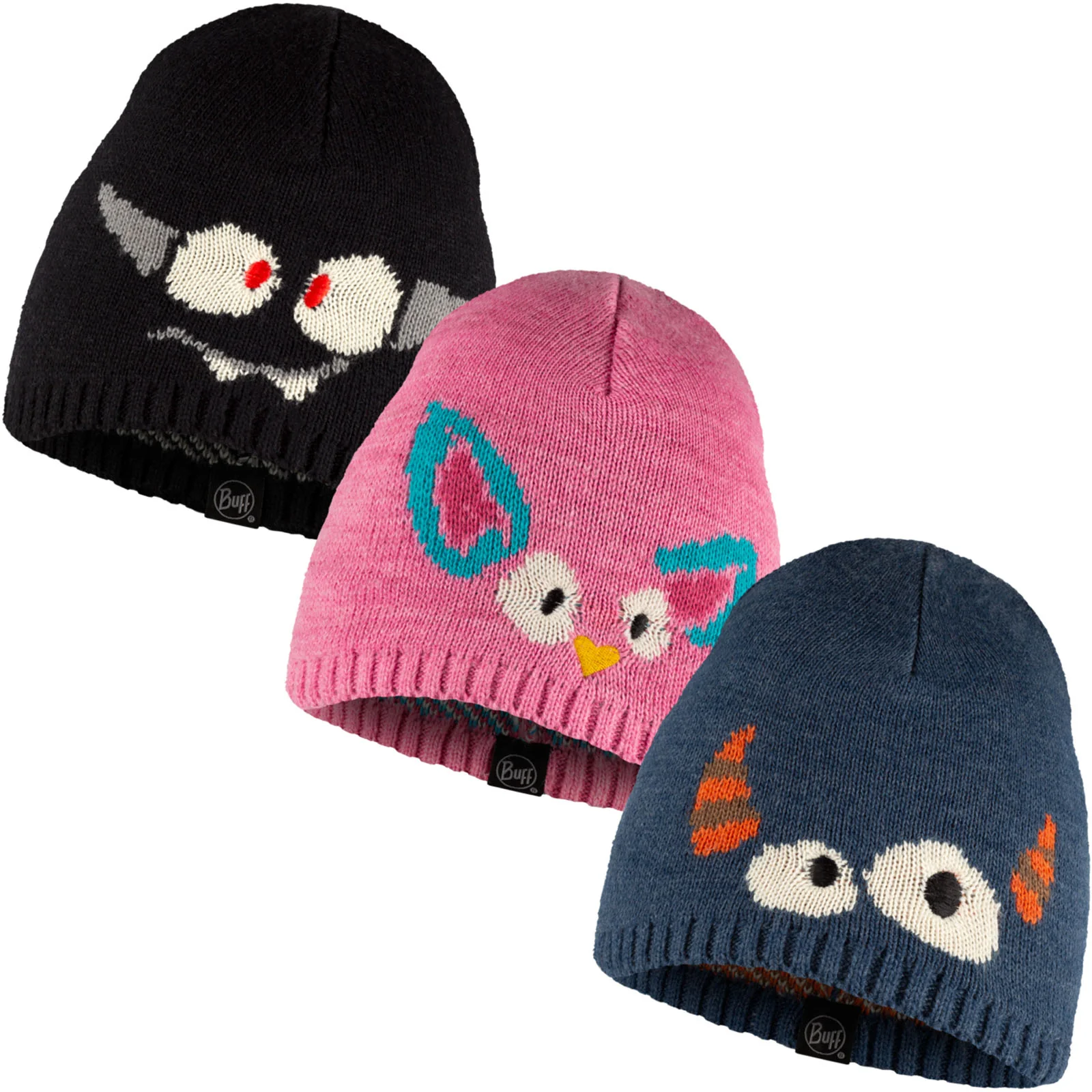 Buff Kids Knitted Beanie Hat