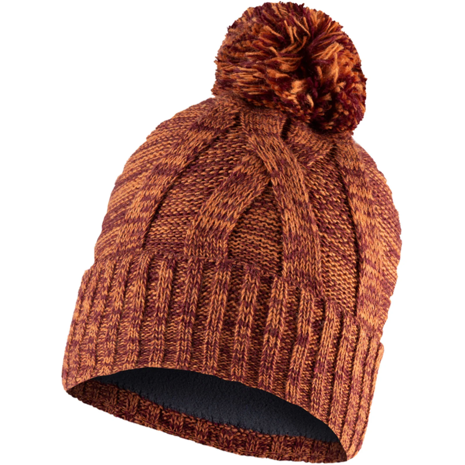 Buff Kids Knitted Fleece Lined Beanie Hat - Image 2