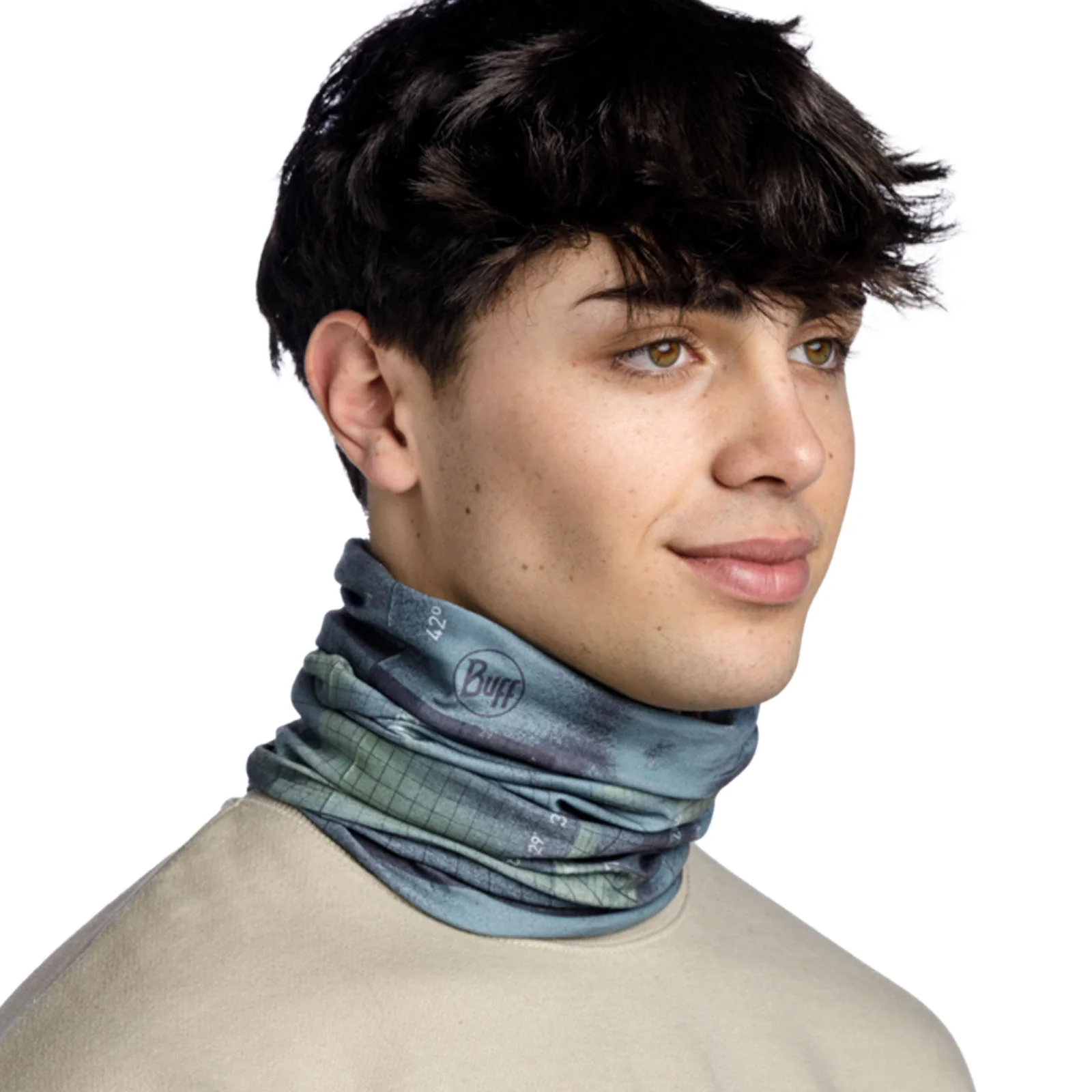 Buff Unisex Alock Original UPF50 EcoStretch Bandana - Silversage - Image 2