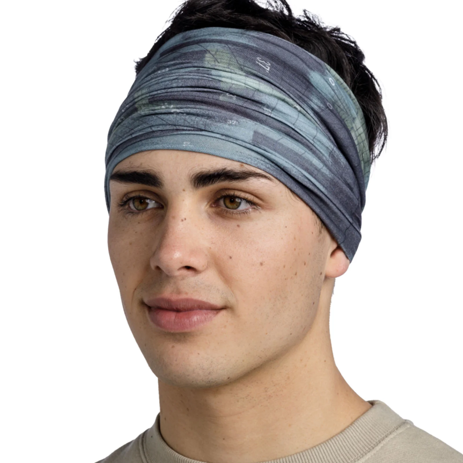 Buff Unisex Alock Original UPF50 EcoStretch Bandana - Silversage - Image 3