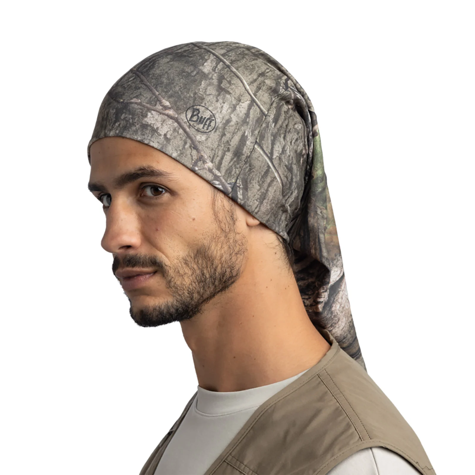 Buff Unisex CoolNet UV UPF 50 Neckwear Tubular Bandanna Scarf - Mossy Oak - Image 7