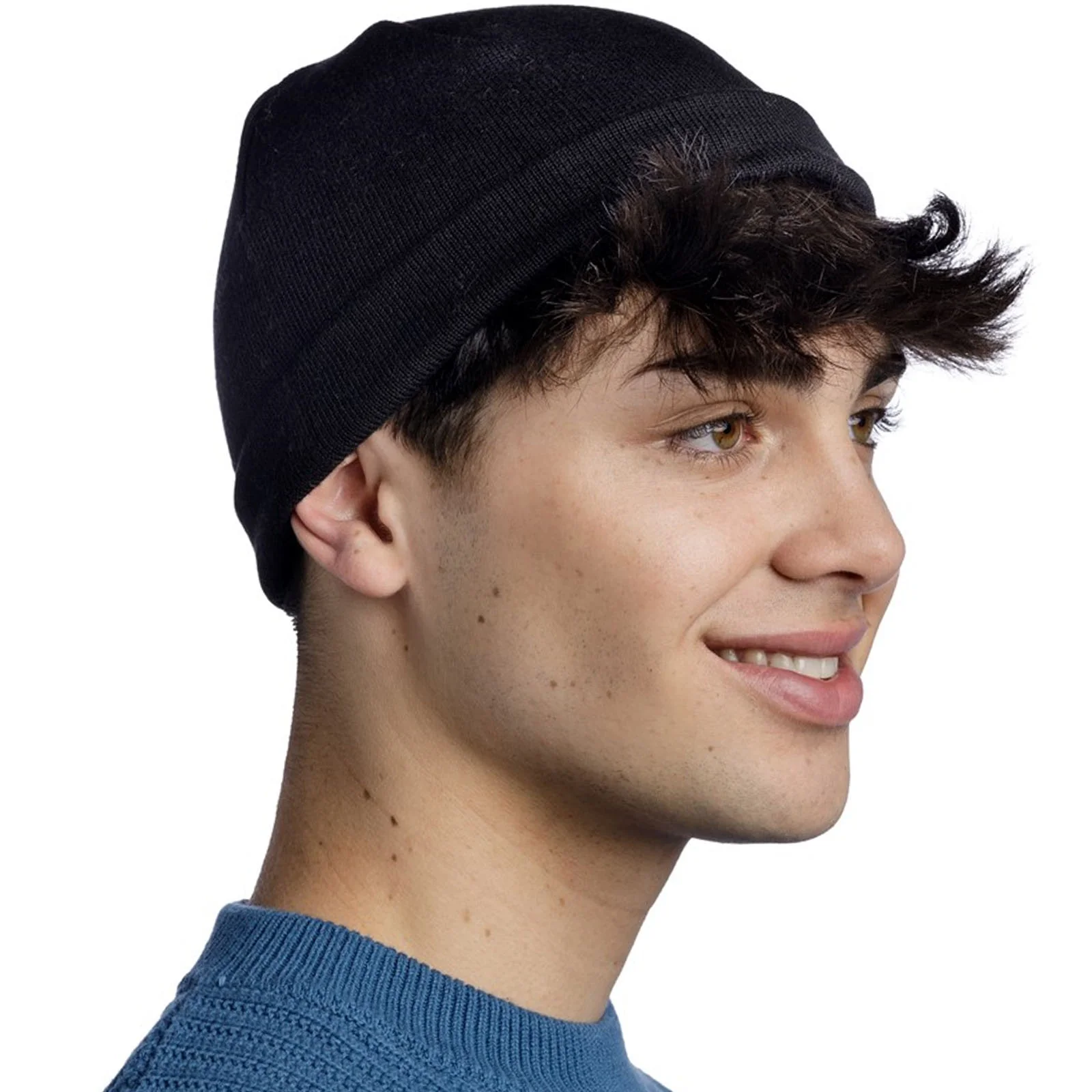 Buff Unisex Elro Fine Knit Cuffed Beanie Hat - Image 13