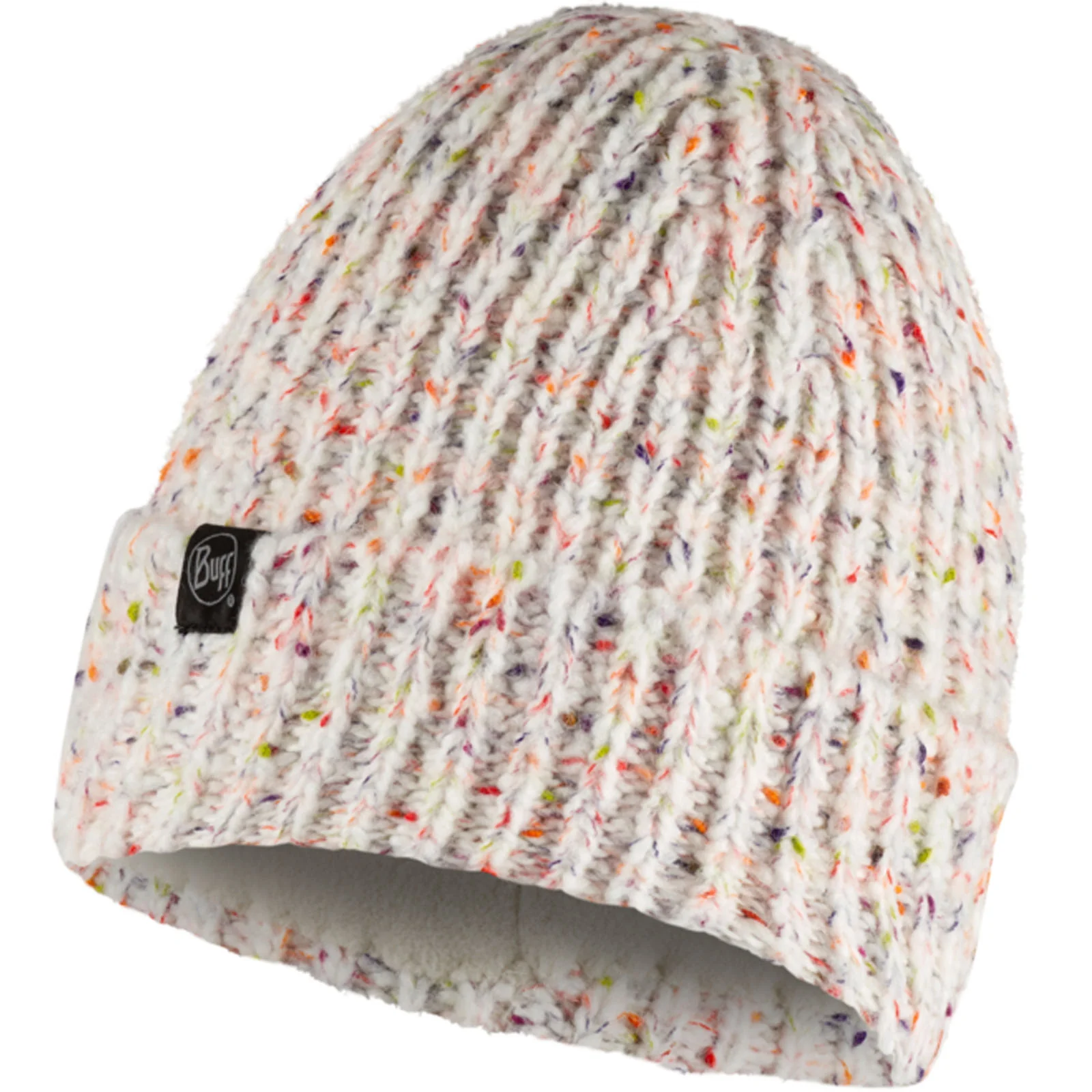 Buff Unisex Knitted Fleece Lined Beanie Hat - Image 2