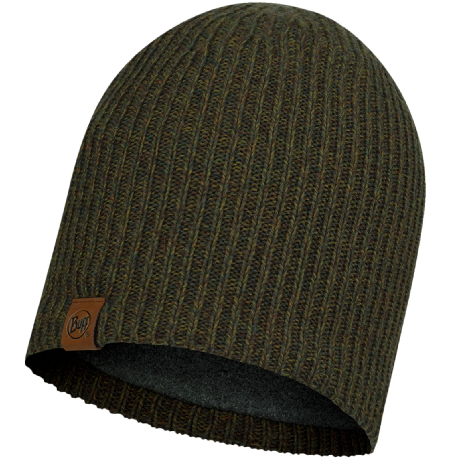 Buff Unisex Knitted Fleece Lined Beanie Hat - Image 3