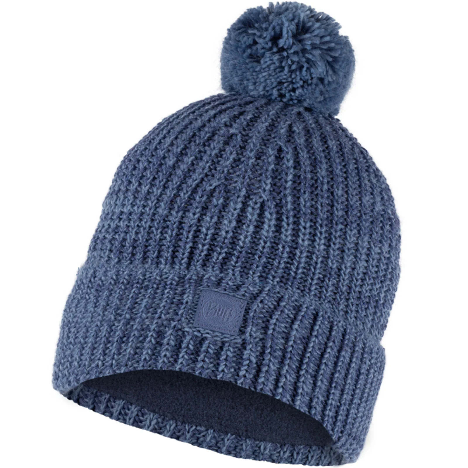Buff Unisex Knitted Fleece Lined Beanie Hat - Image 3
