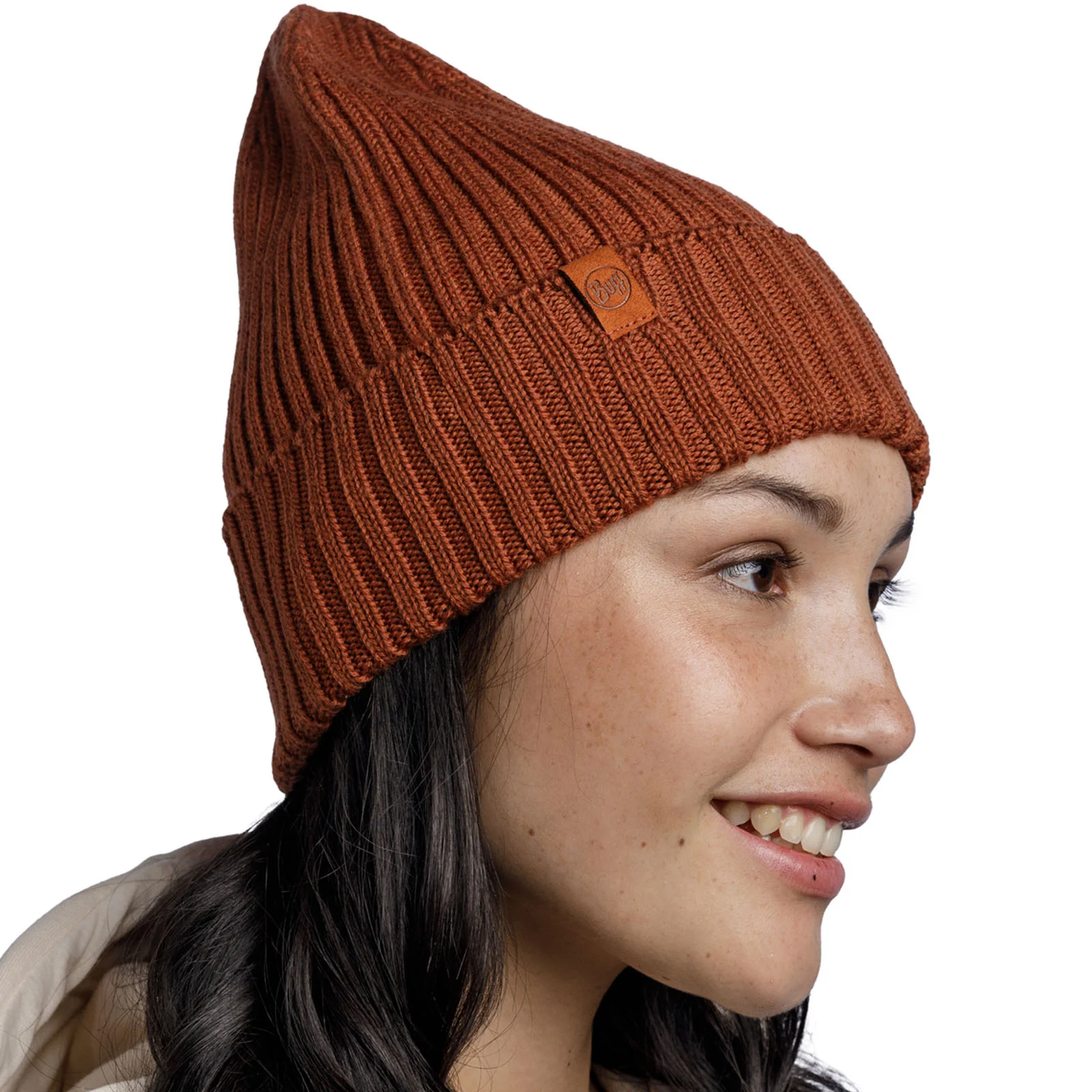 Buff Unisex Knitted Merino Wool Beanie Hat - Image 20