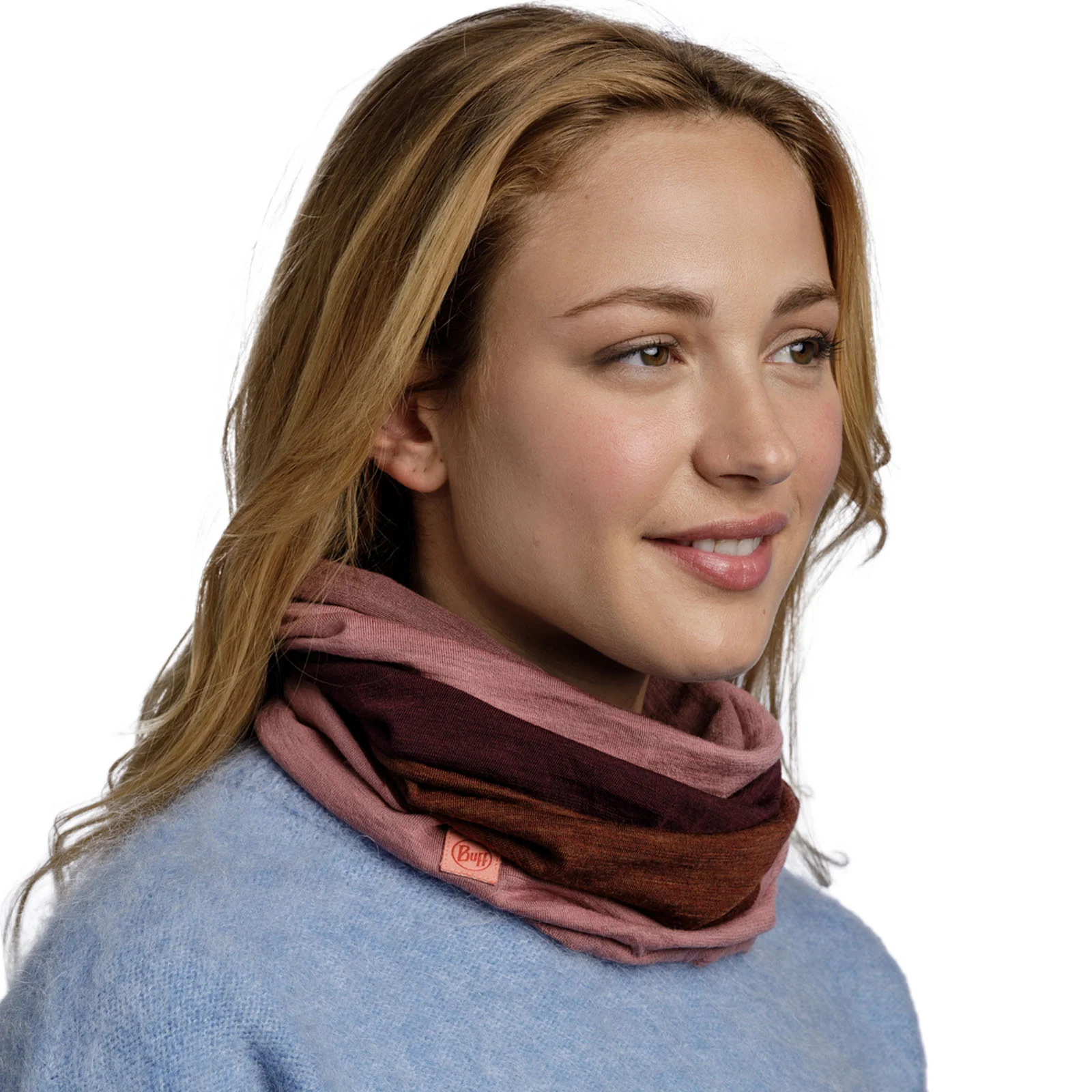 Buff Unisex Merino Wool Colourblock Move Bandana Scarf - Image 20