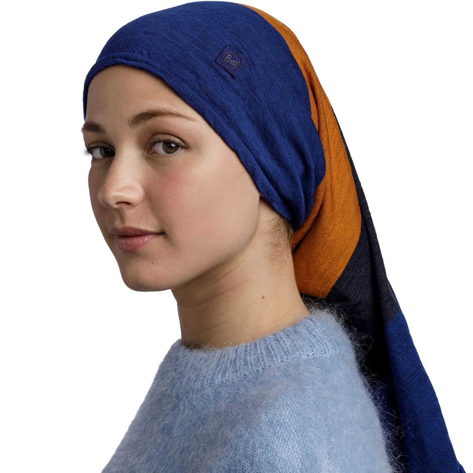Buff Unisex Merino Wool Colourblock Move Bandana Scarf - Image 30