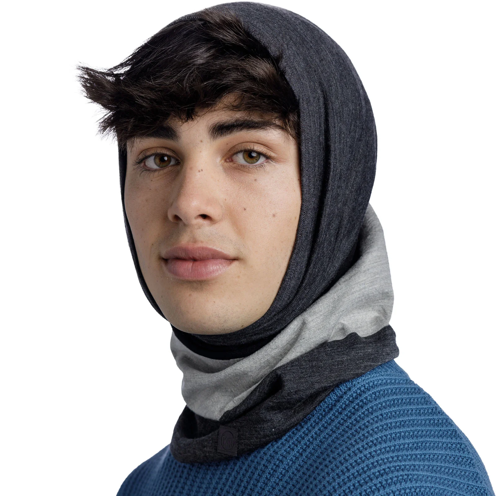 Buff Unisex Merino Wool Colourblock Move Bandana Scarf - Image 31