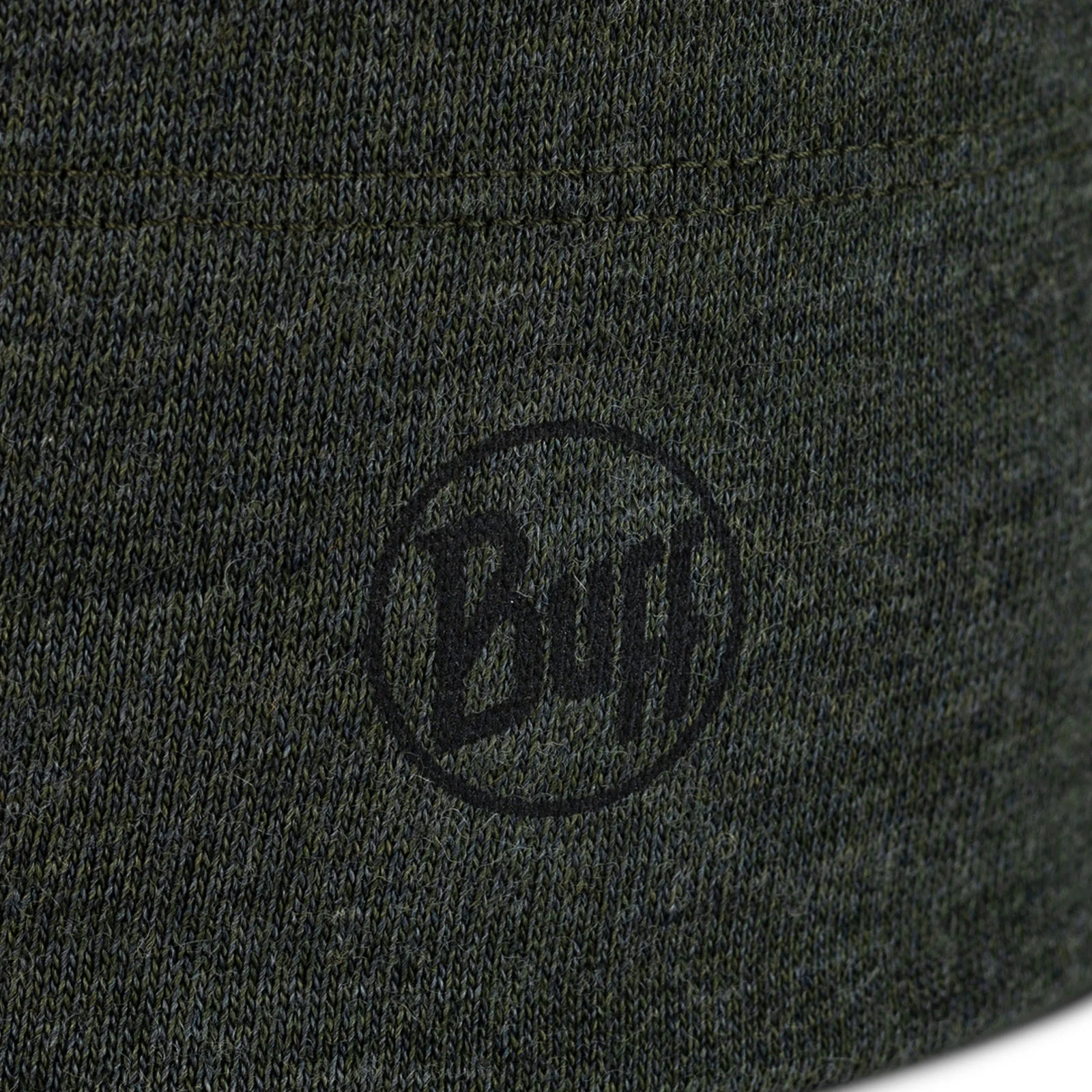 Buff Unisex Merino Wool Migweight Beanie Hat - Bark - Image 2