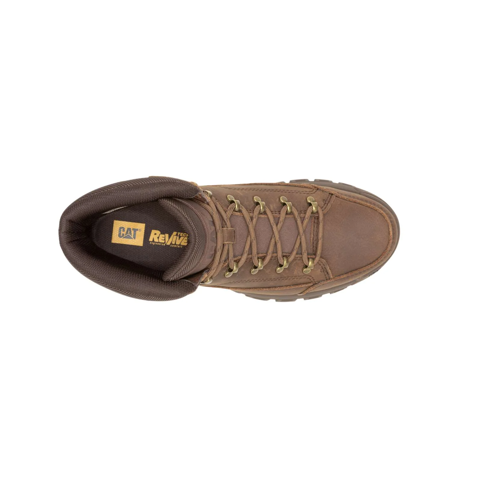 CAT Caterpiller Mens Threshold Hiker Waterproof Leather Ankle Boot - Image 13