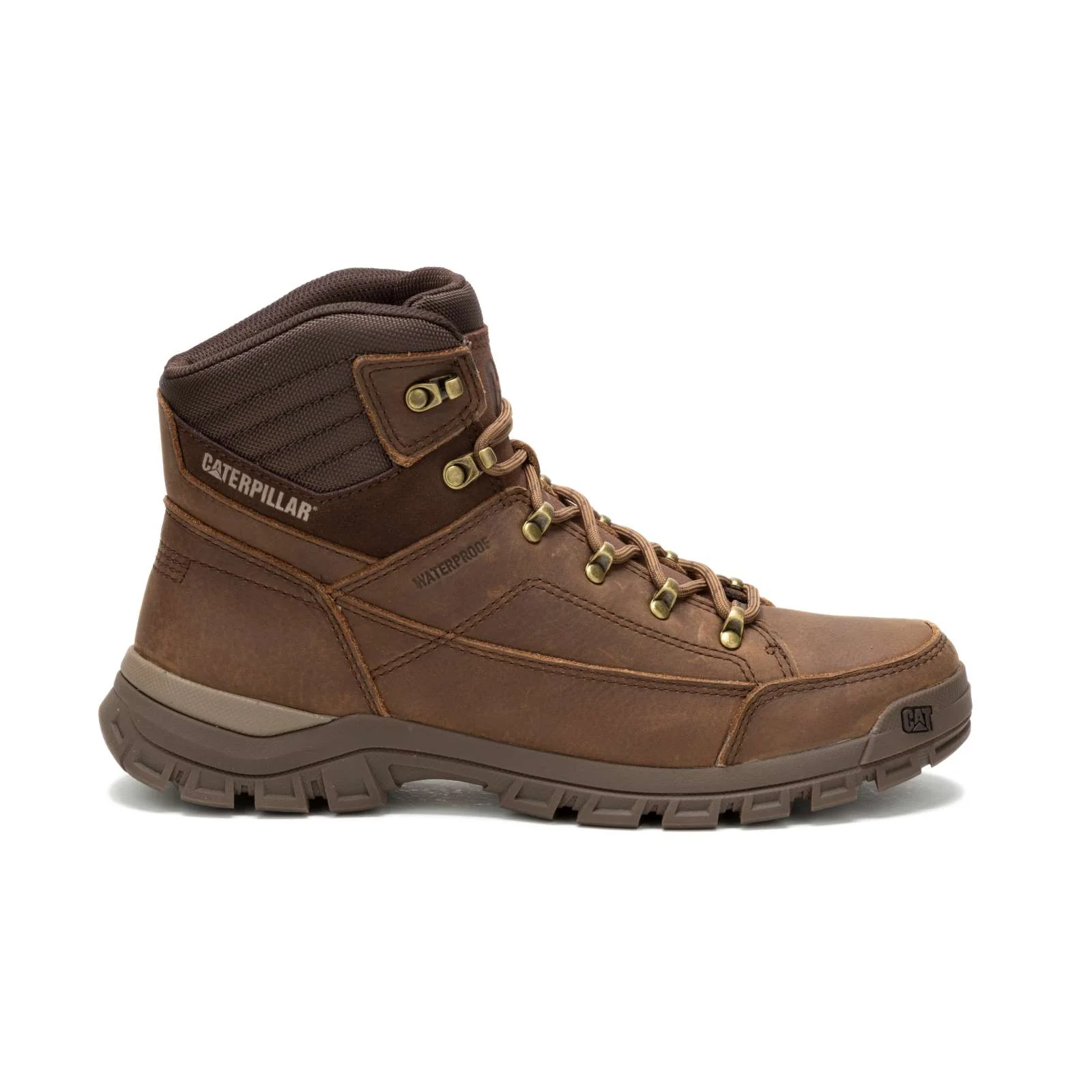 CAT Caterpiller Mens Threshold Hiker Waterproof Leather Ankle Boot - Image 5