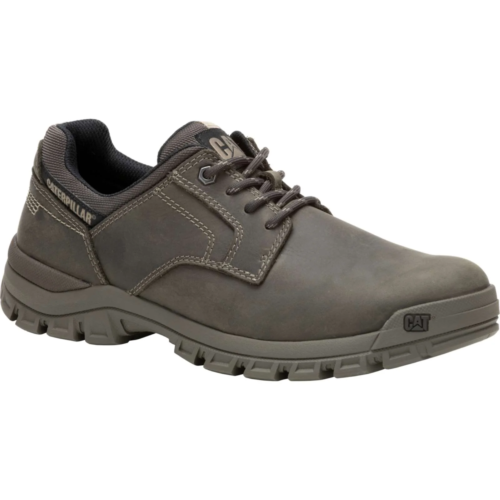 CAT Caterpiller Mens Threshold Low Rise Leather Shoes - Image 3