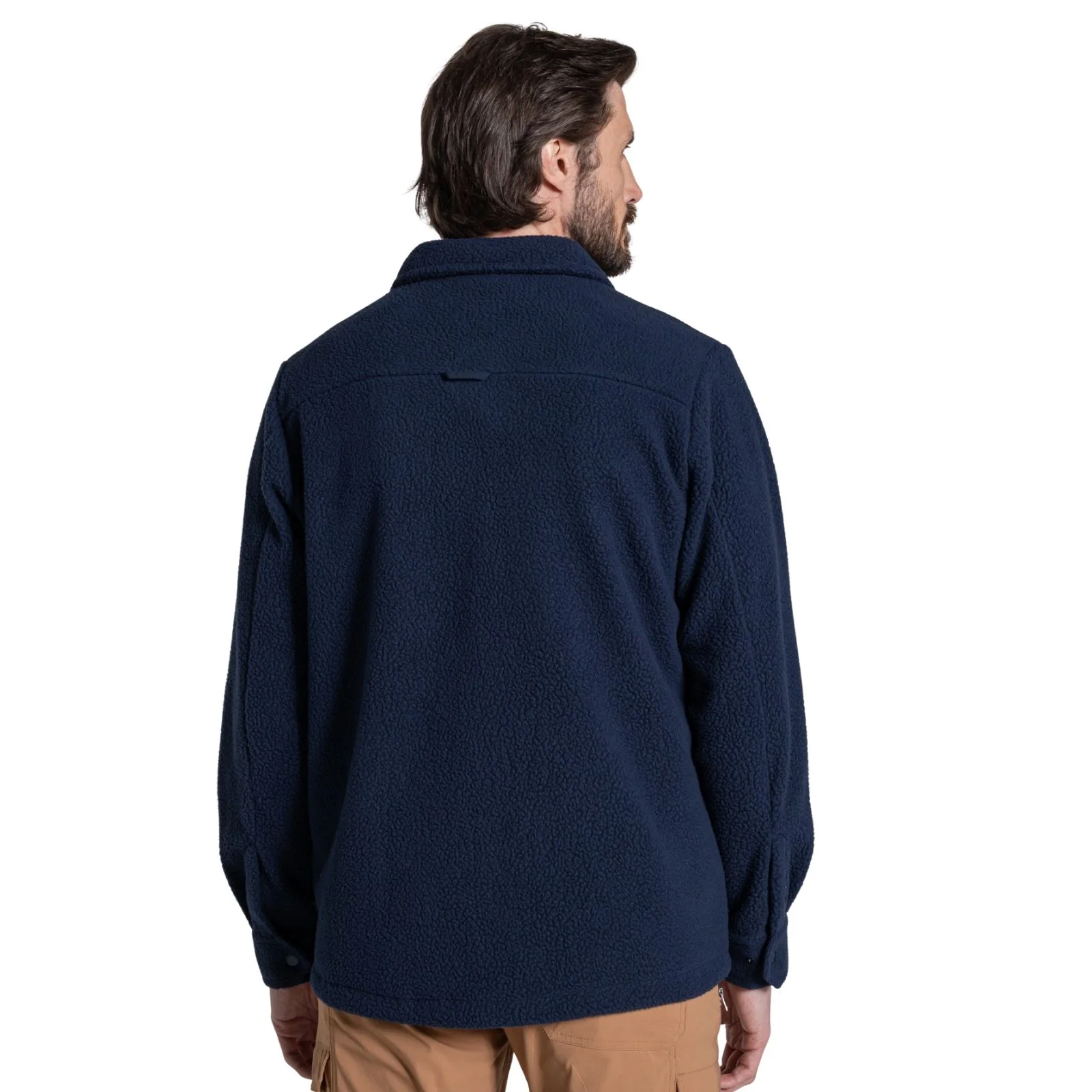 Craghoppers Mens Blencathra Overshirt Borg Full Zip Fleece - Image 2