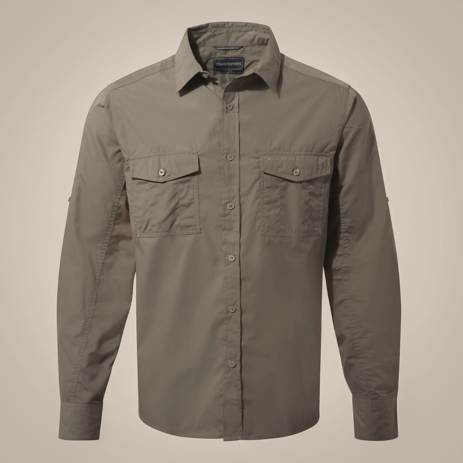 Craghoppers Mens Kiwi Sun Protection Long Sleeve Shirt - Image 10