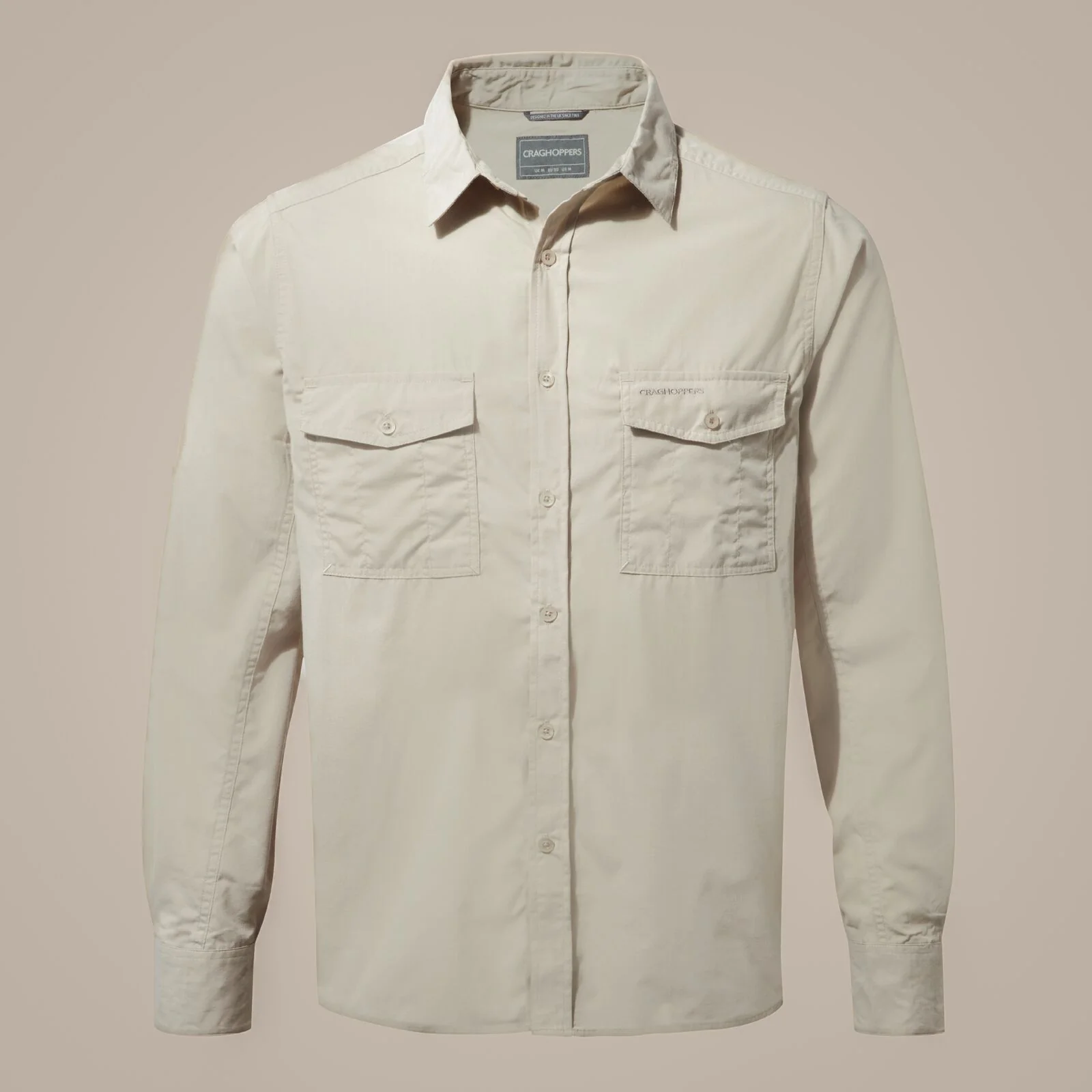 Craghoppers Mens Kiwi Sun Protection Long Sleeve Shirt - Image 9