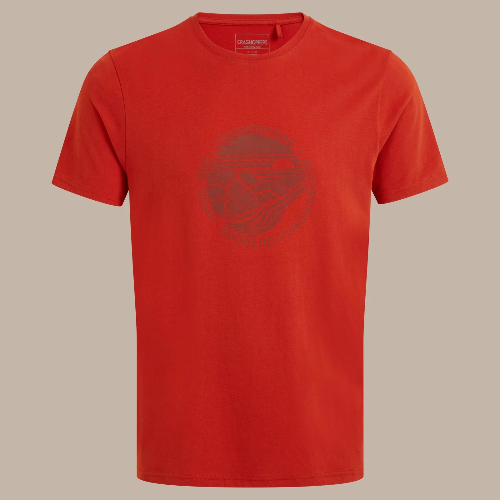 Craghoppers Mens Lucent Organic  Short Sleeve T-Shirt - Image 7