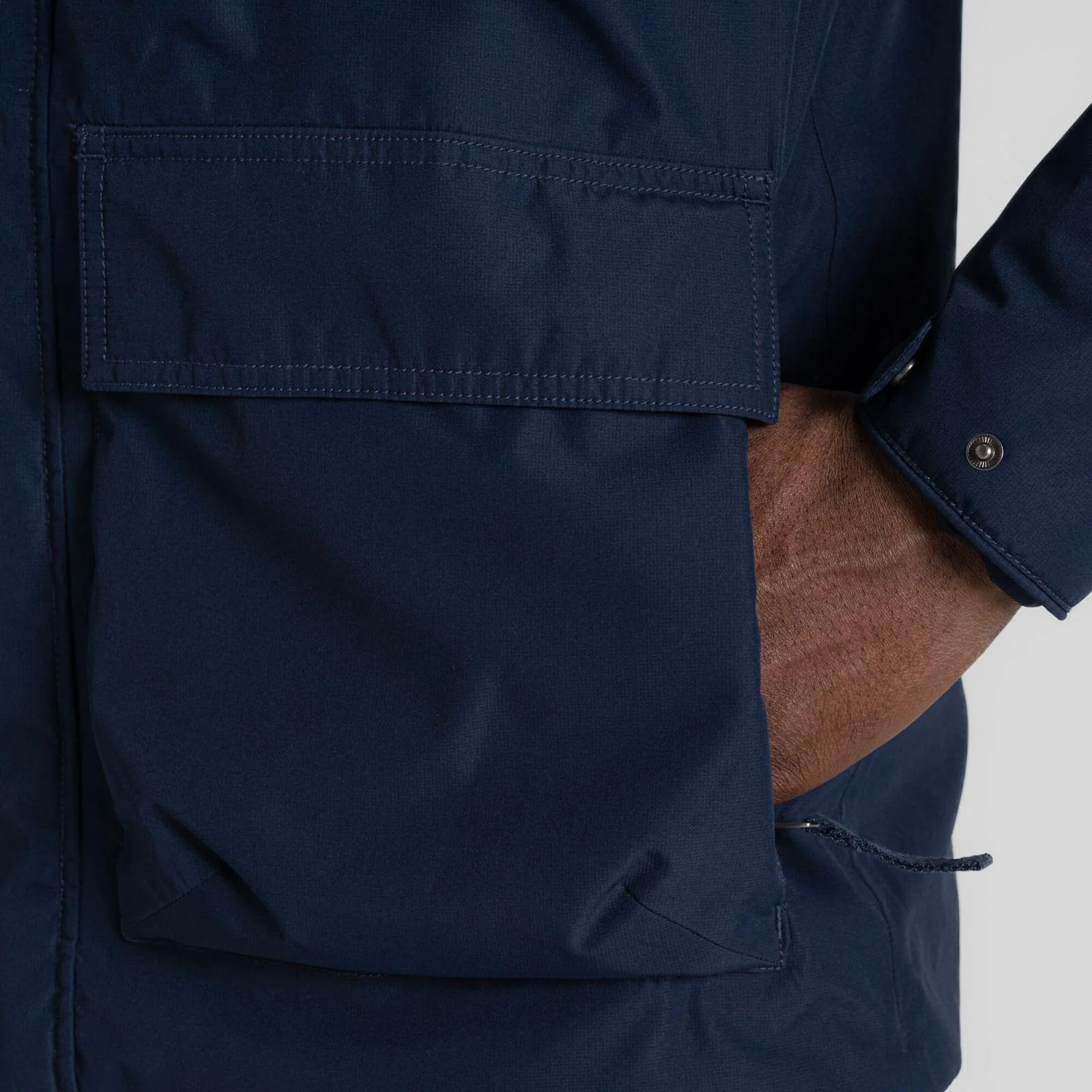 Craghoppers Mens National Trust Padley Waterproof Hooded Jacket - Image 10