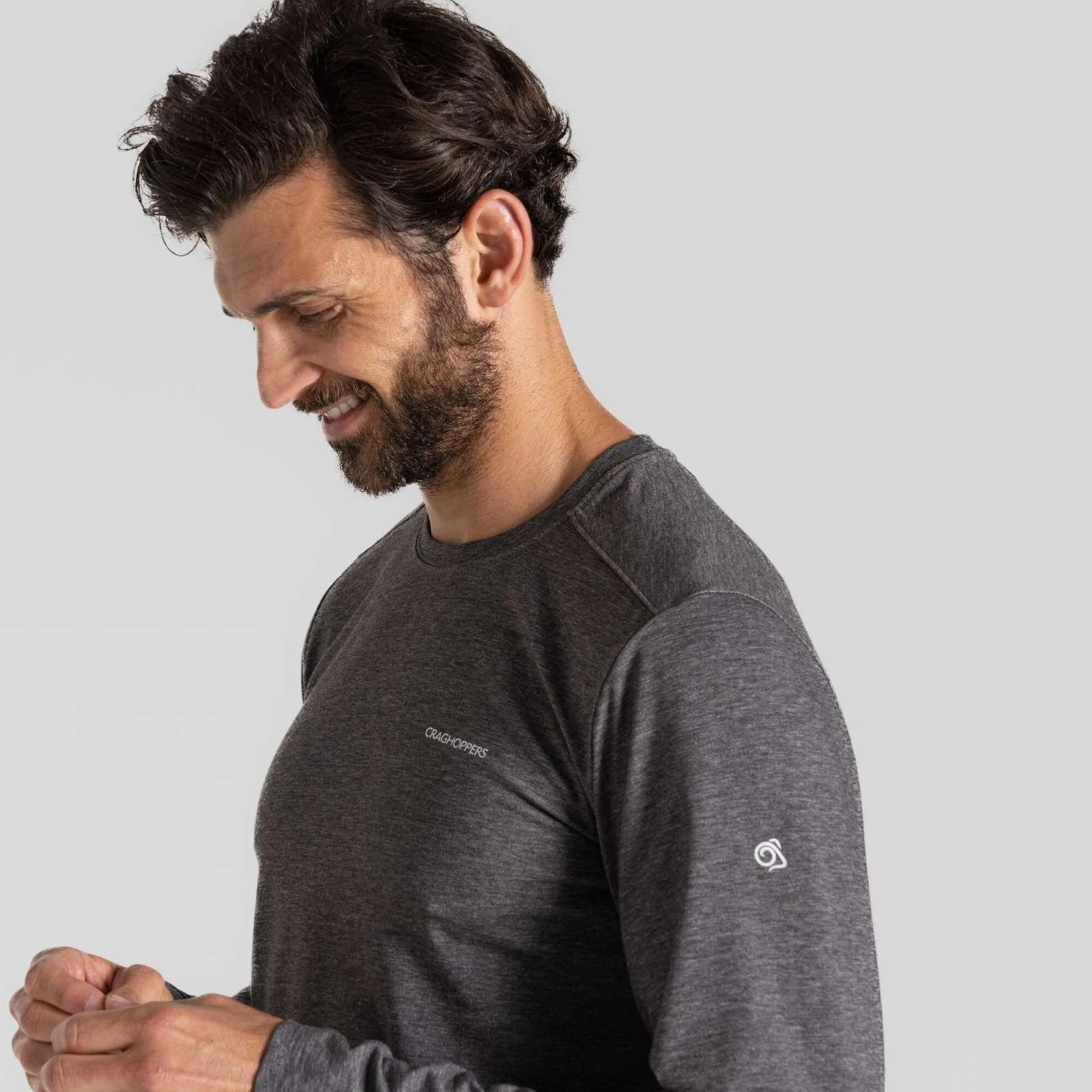 Craghoppers Mens NosiLife Abel Long Sleeve T-Shirt - Image 23