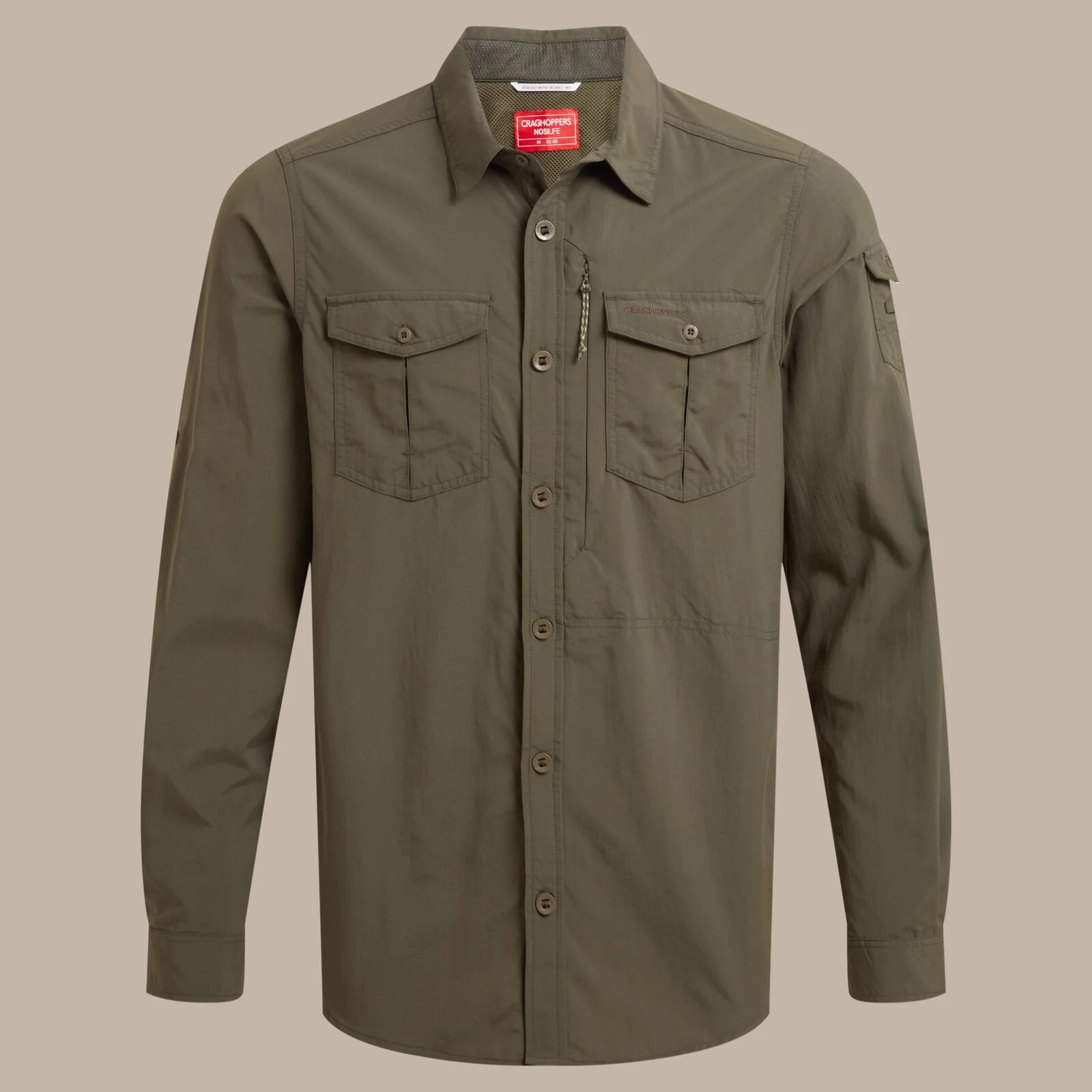 Craghoppers Mens NosiLife Adventure III Long Sleeve Shirt - Image 11