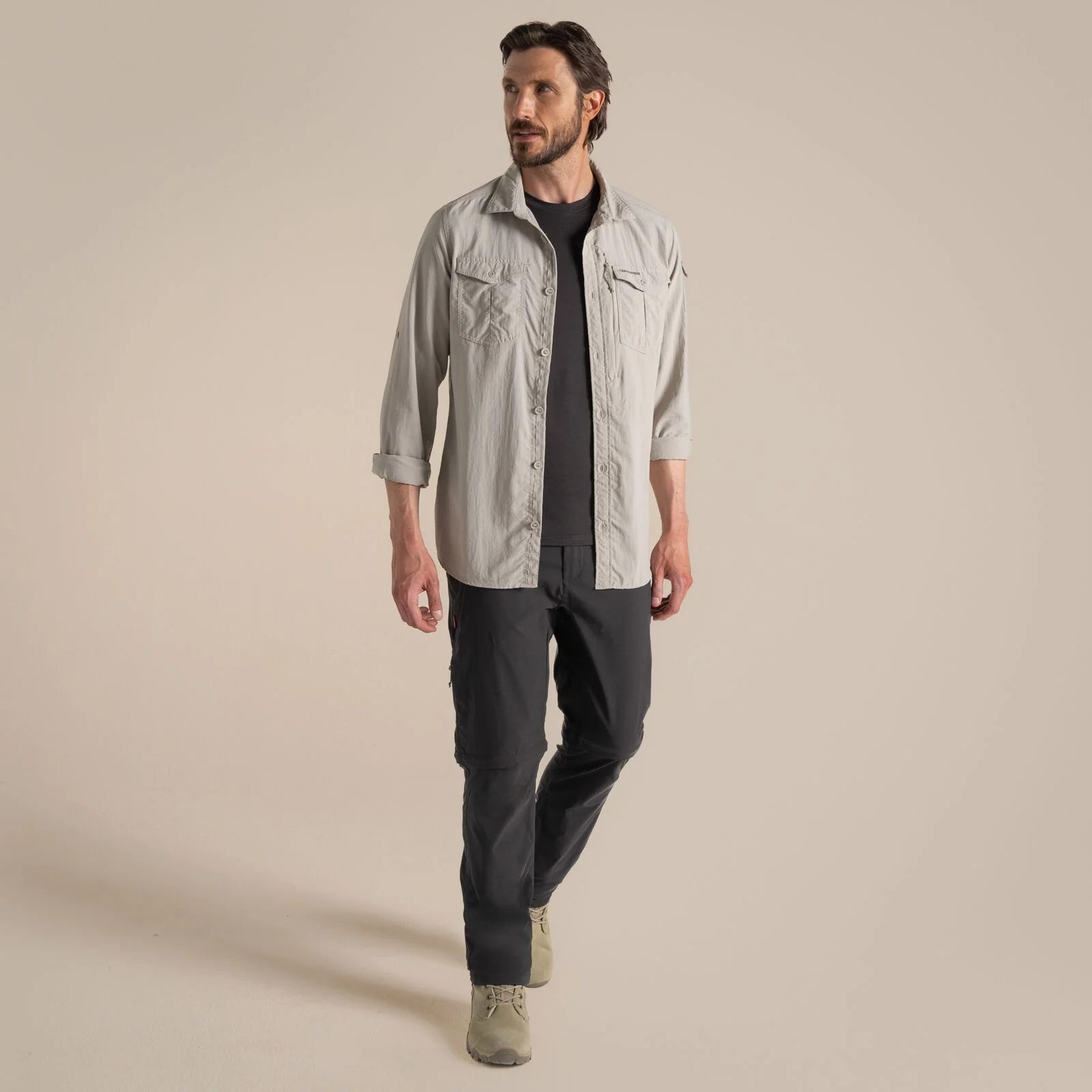 Craghoppers Mens NosiLife Adventure III Long Sleeve Shirt - Image 20