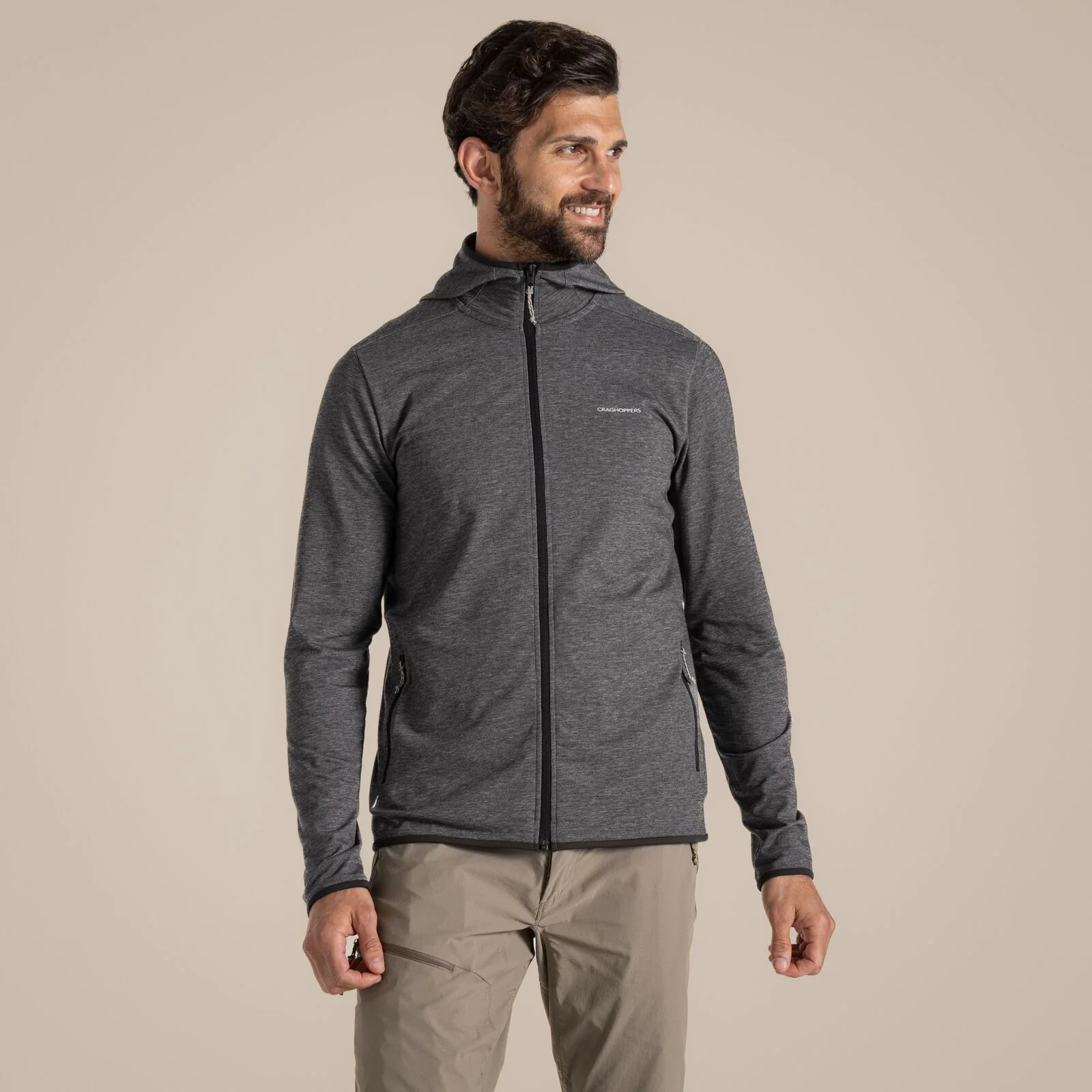 Craghoppers Mens NosiLife Deft Moisture Control Hoodie - Image 2