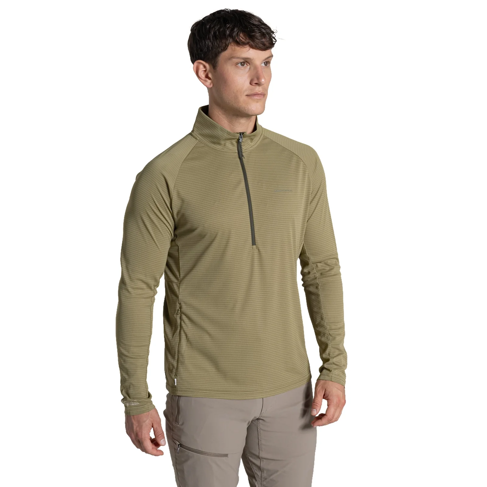 Craghoppers Mens NosiLife SolarShield+ Half Zip Fleece - Image 2