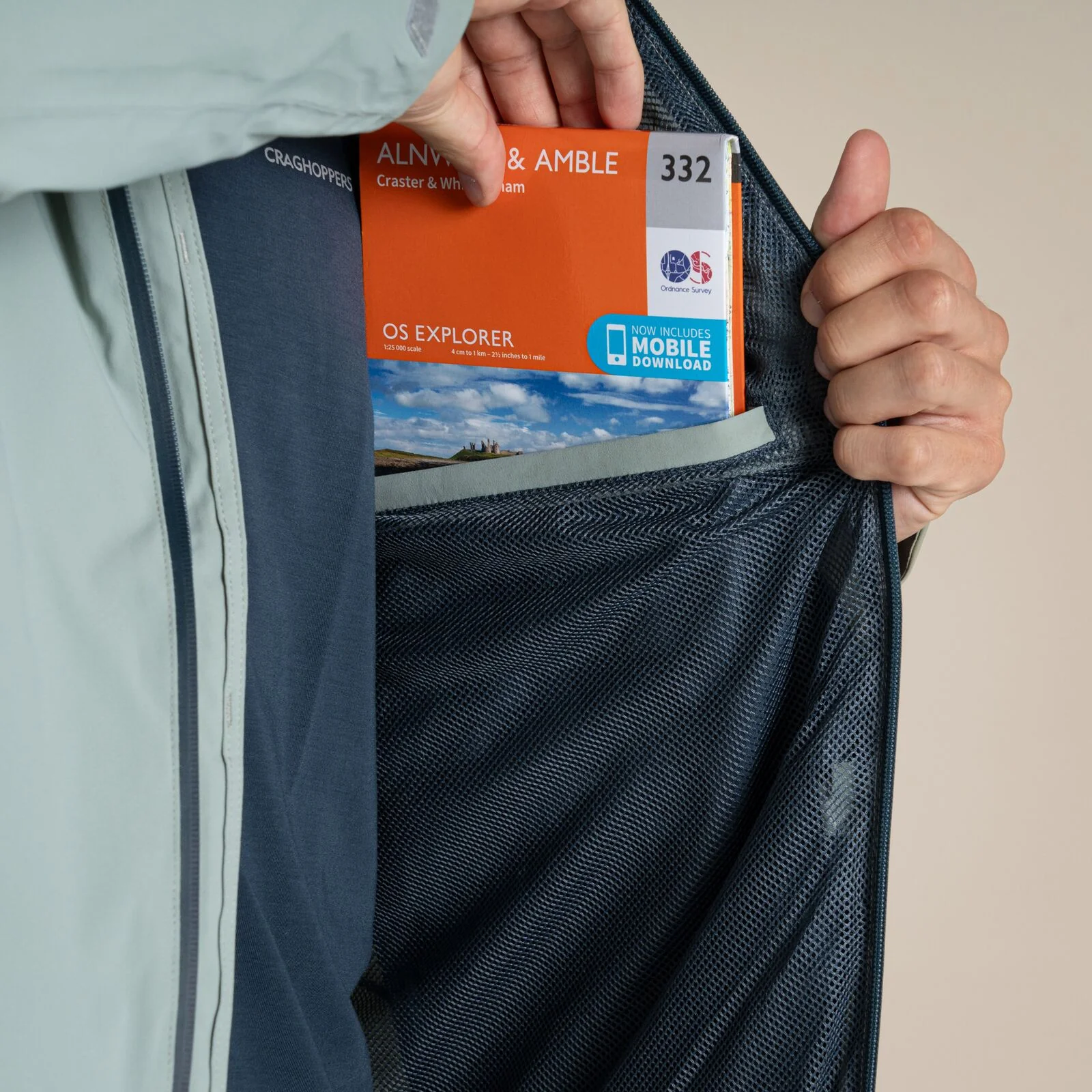 Craghoppers Mens Ponsa Waterproof Jacket - Image 44