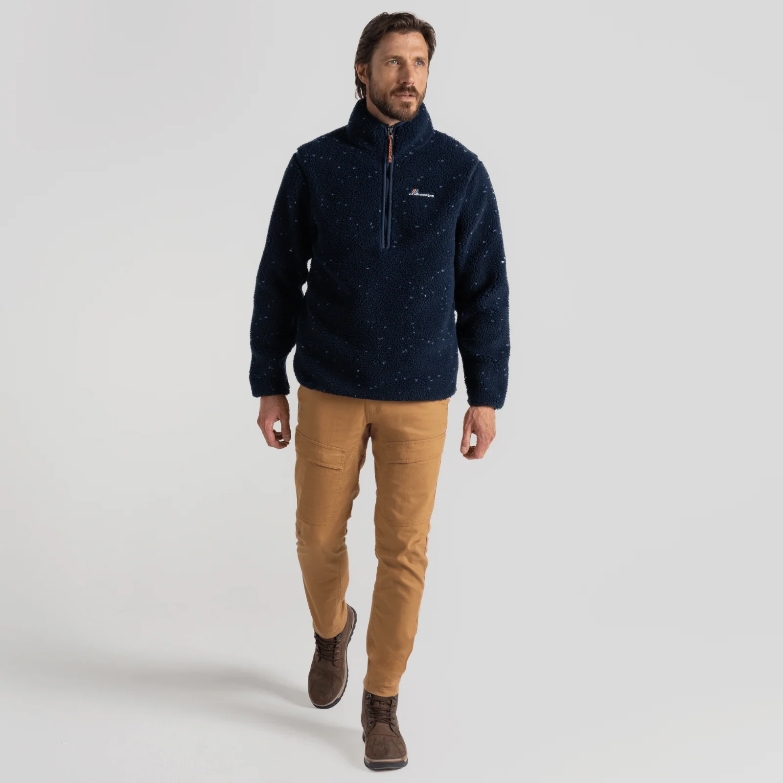 Craghoppers Mens Tatton Half Zip Warm Pullover Fleece - Image 6