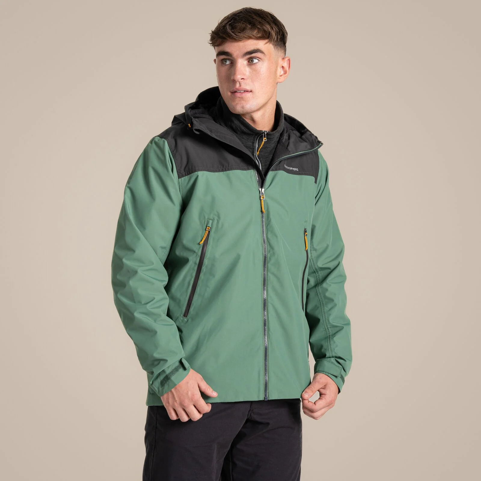 Craghoppers Mens Vanth Breathable Waterproof Jacket - Image 2