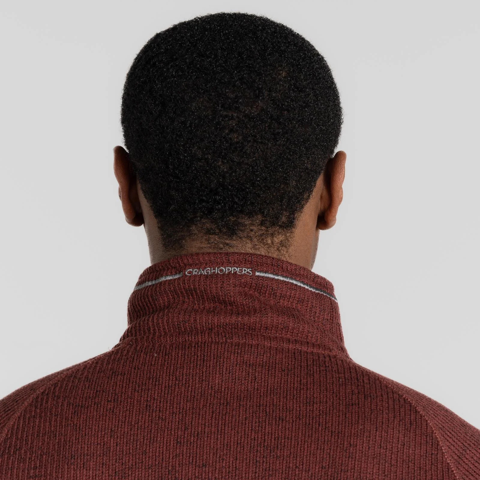 Craghoppers Mens Wole Half Zip High Collar Pullover Fleece - Image 13
