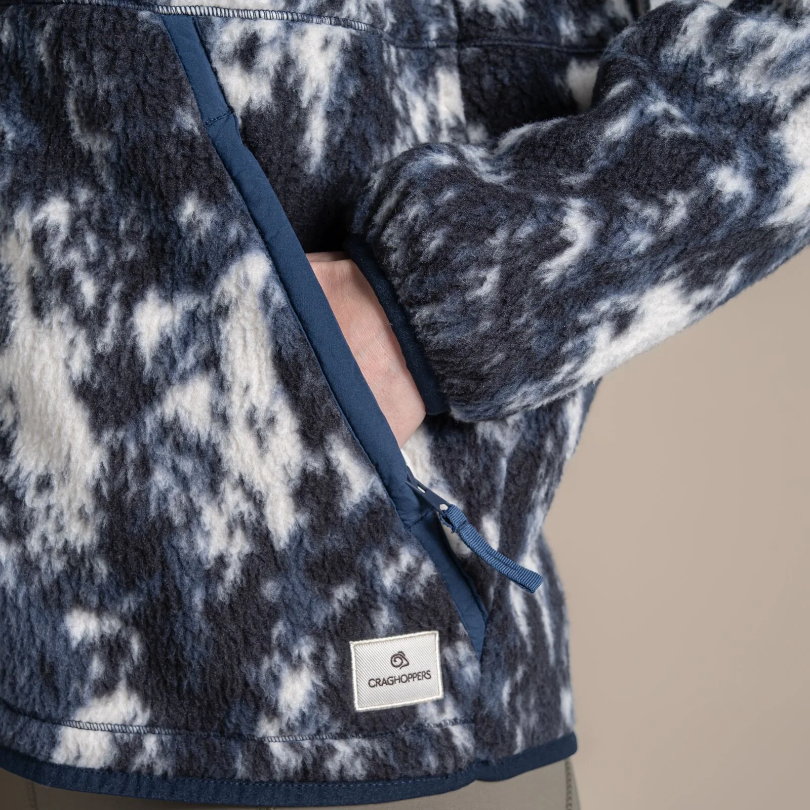 Craghoppers Womens Dante Patterned Full Zip Fleece - Image 16