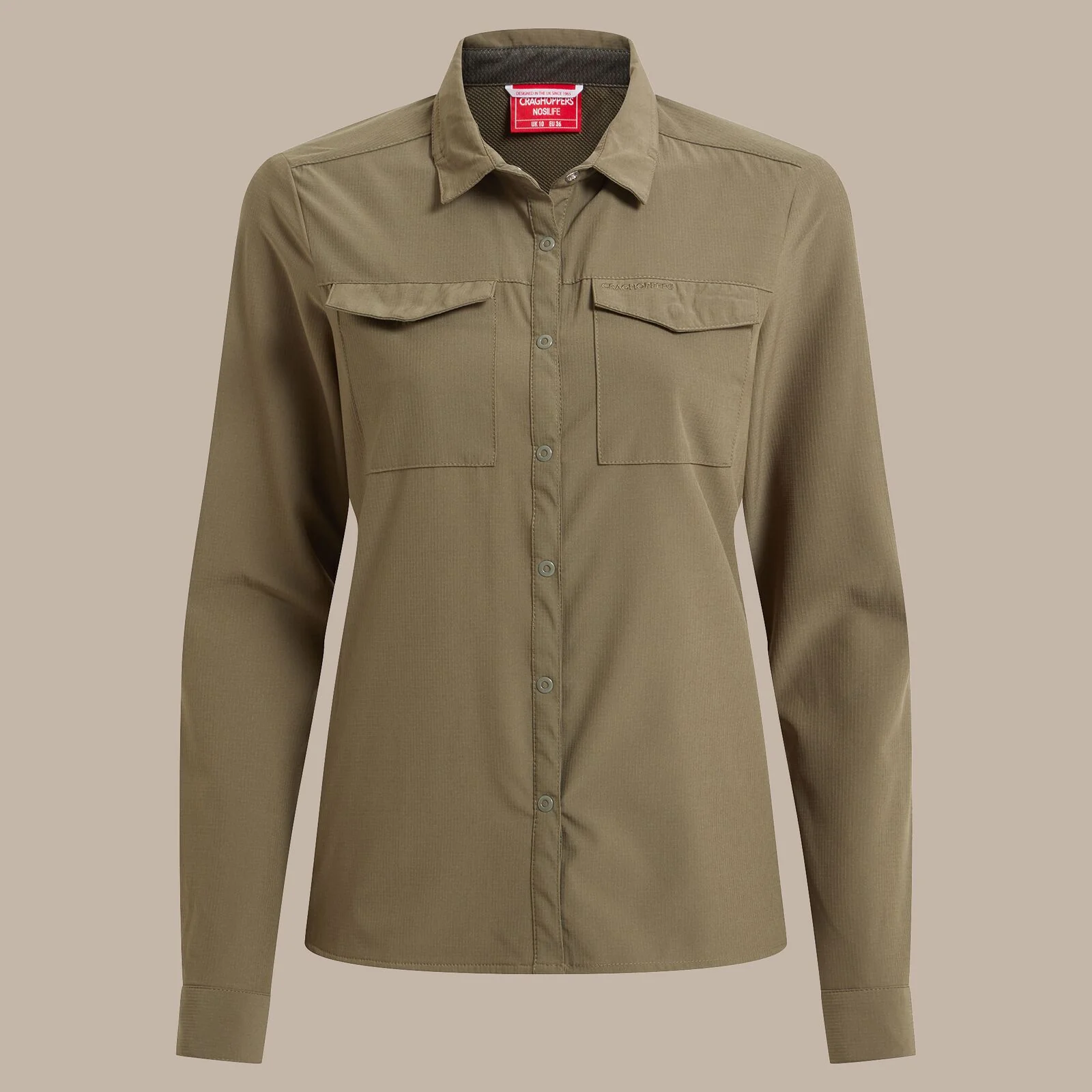 Craghoppers Womens NosiLife Pro 3 UPF Long Sleeve Shirt - Image 6