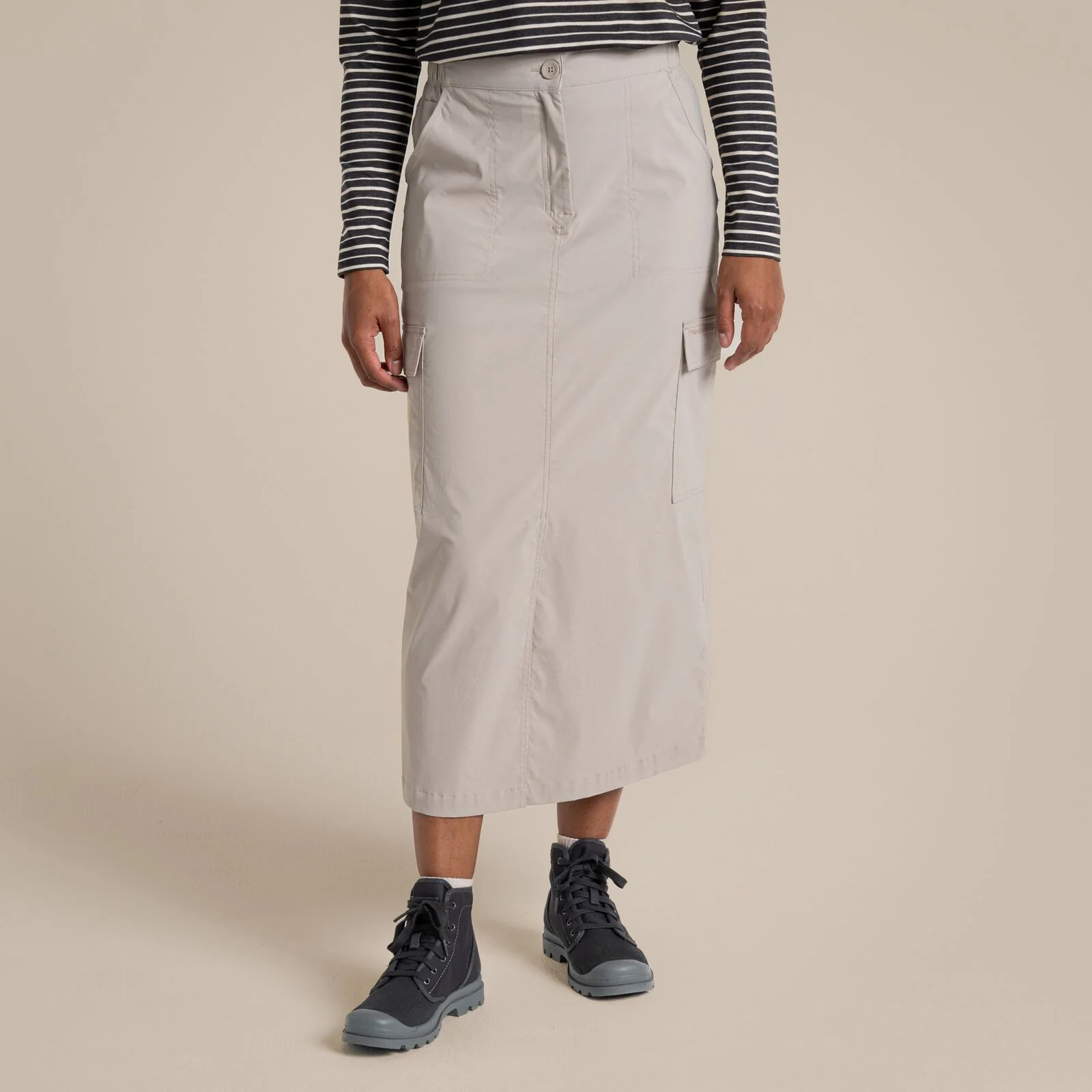 Craghoppers Womens NosiLife Pro Midi UPF Stretch Skirt - Image 2