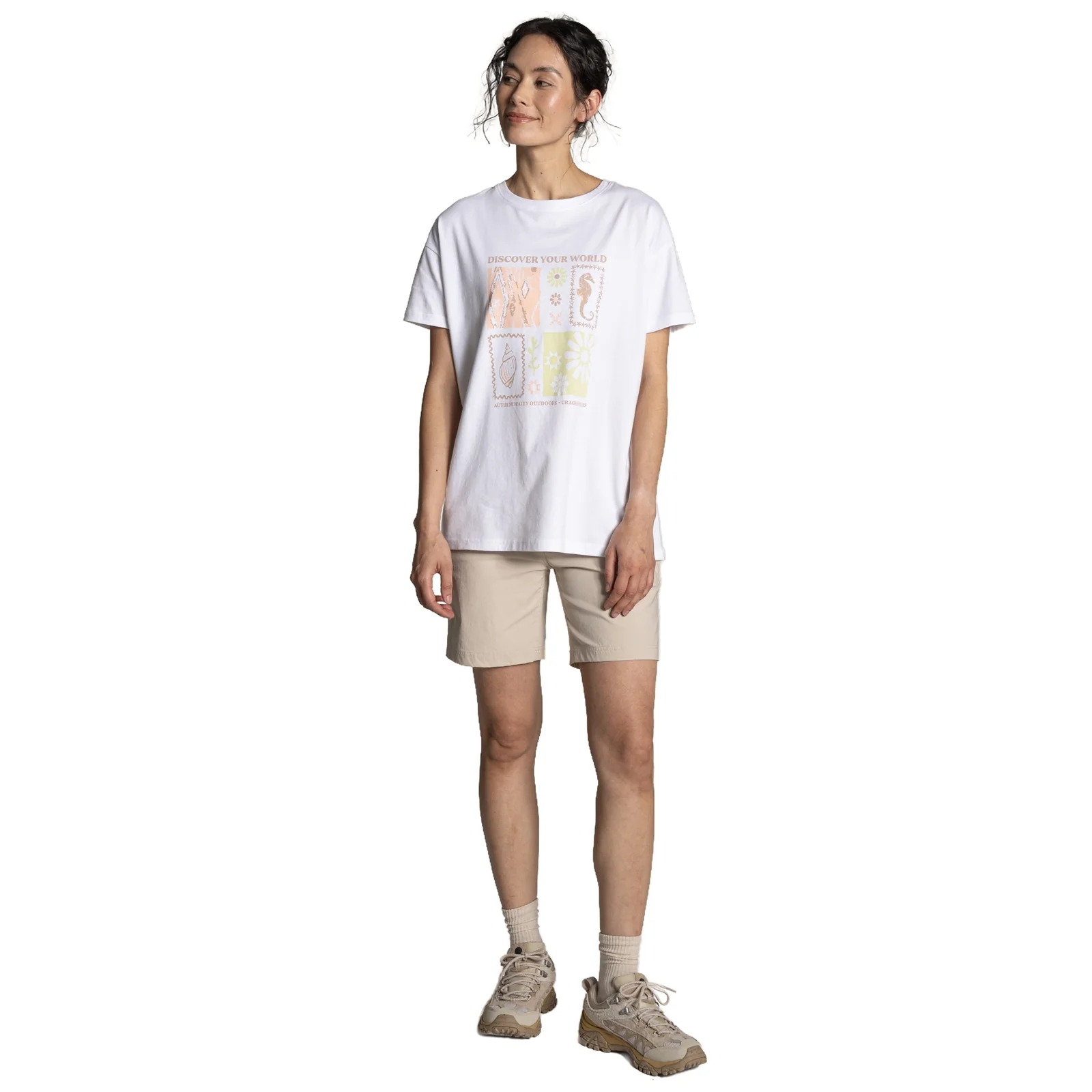 Craghoppers Womens Yago Graphic Short Sleeve T-Shirt - Image 29