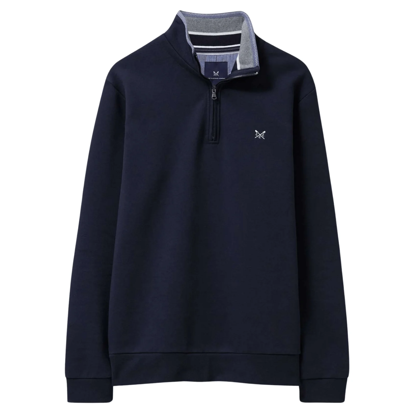 Crew Clothing Mens Classic Half Zip Sweatshirt - Image 19