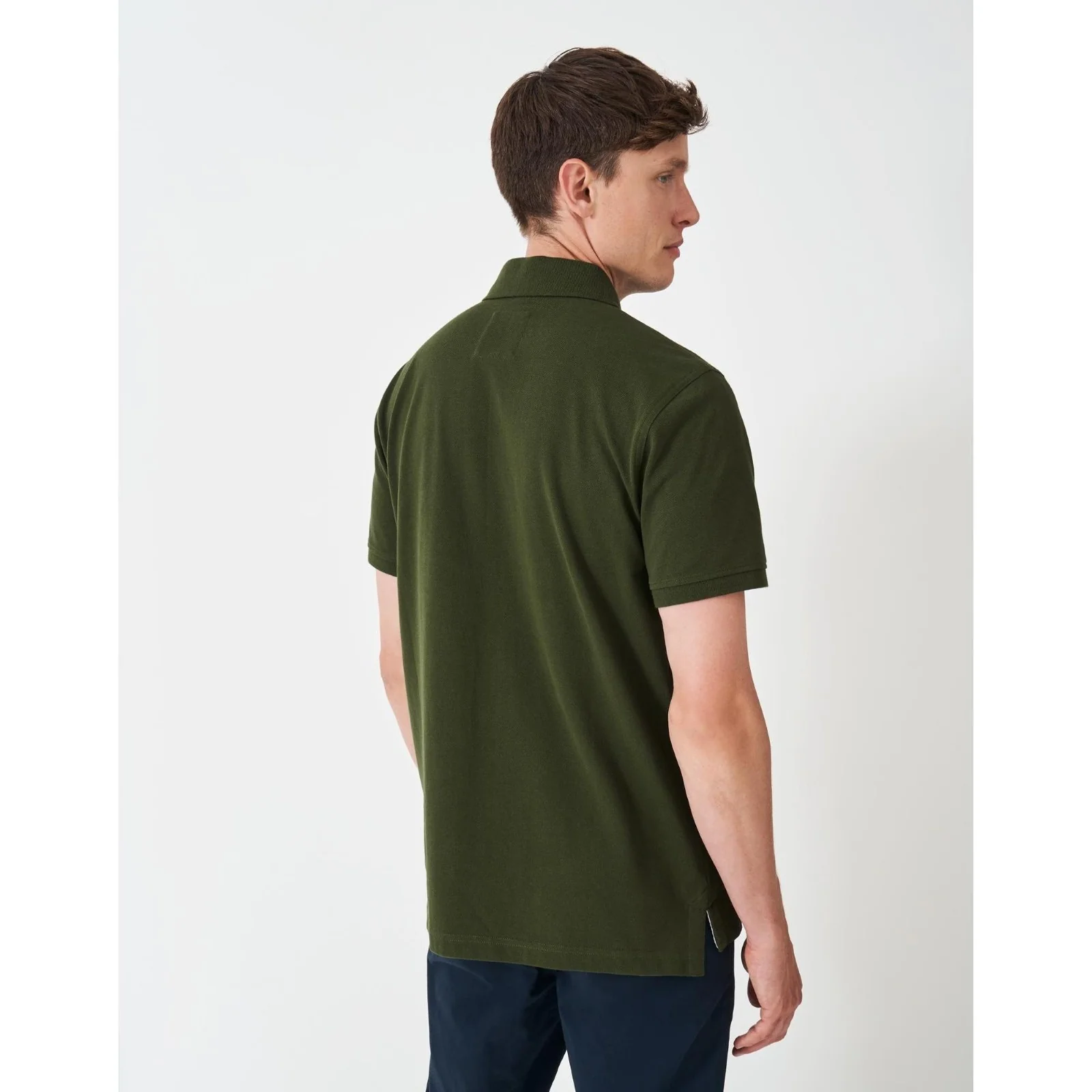 Crew Clothing Mens Classic Pique Short Sleeve Polo Shirt - Image 4