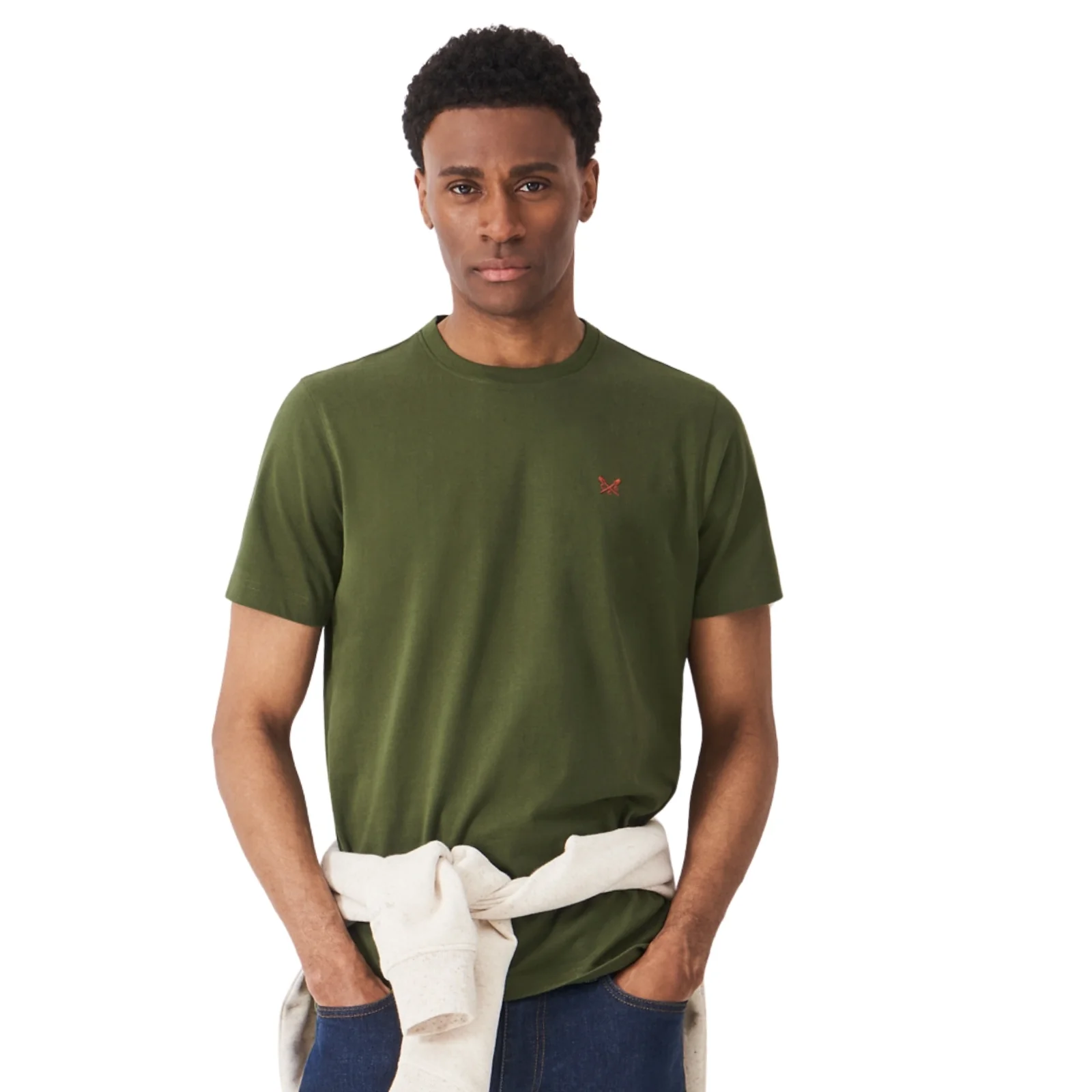 Crew Clothing Mens Crew Classic Tee Short Sleeve T-Shirt - Image 3