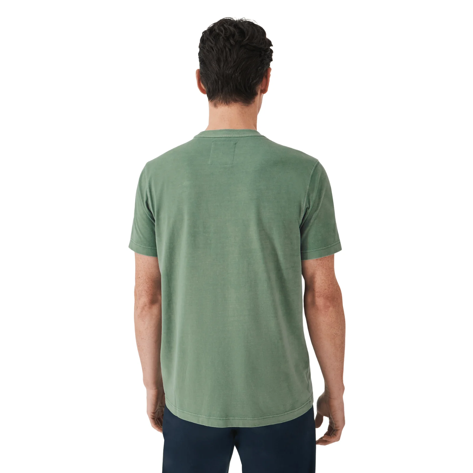 Crew Clothing Mens Garment Dye T-Shirt - Image 9