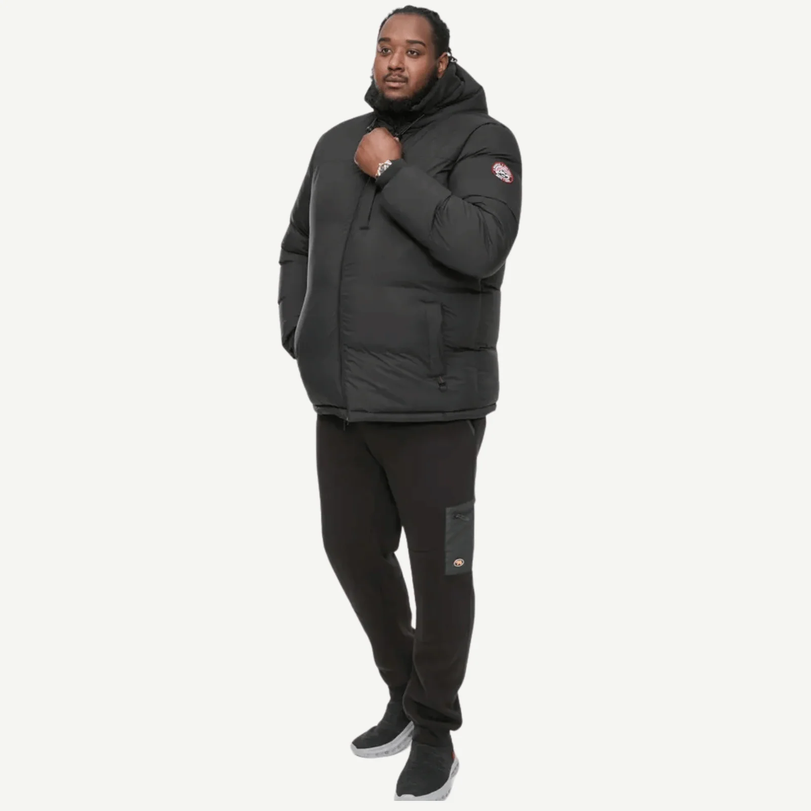 D555 Mens Domenic Big & Tall Quilted Jacket - Image 2