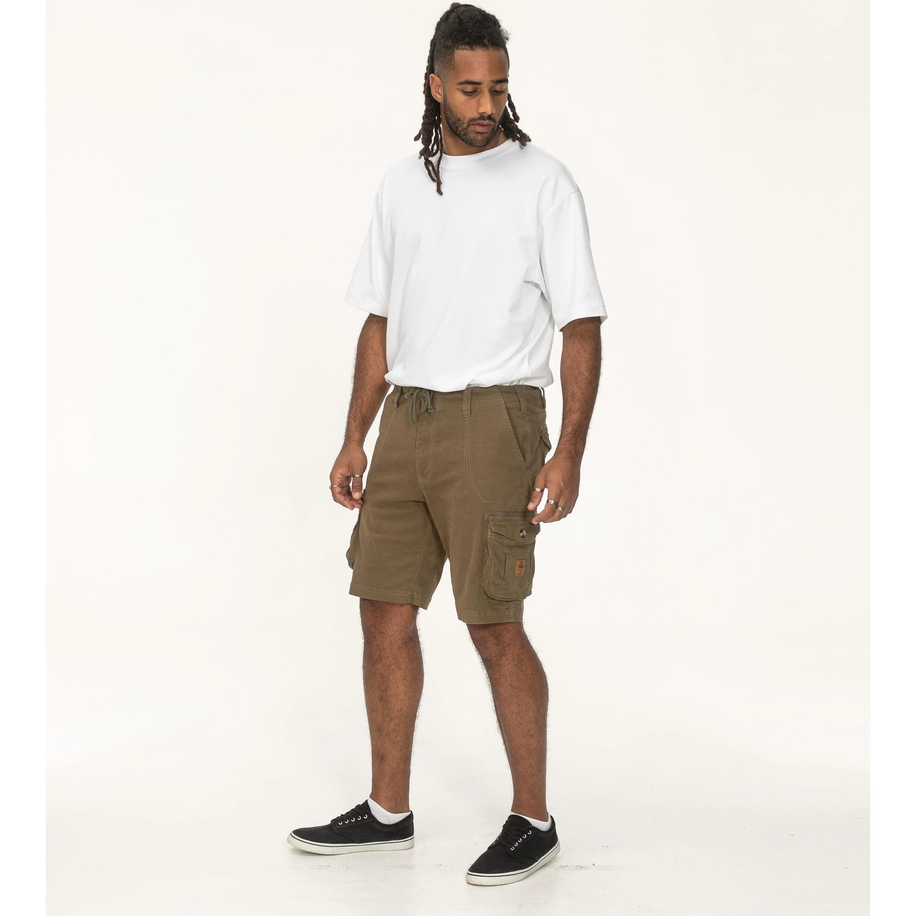 D555 Mens Folkestone Big & Tall Cargo Shorts - Image 5