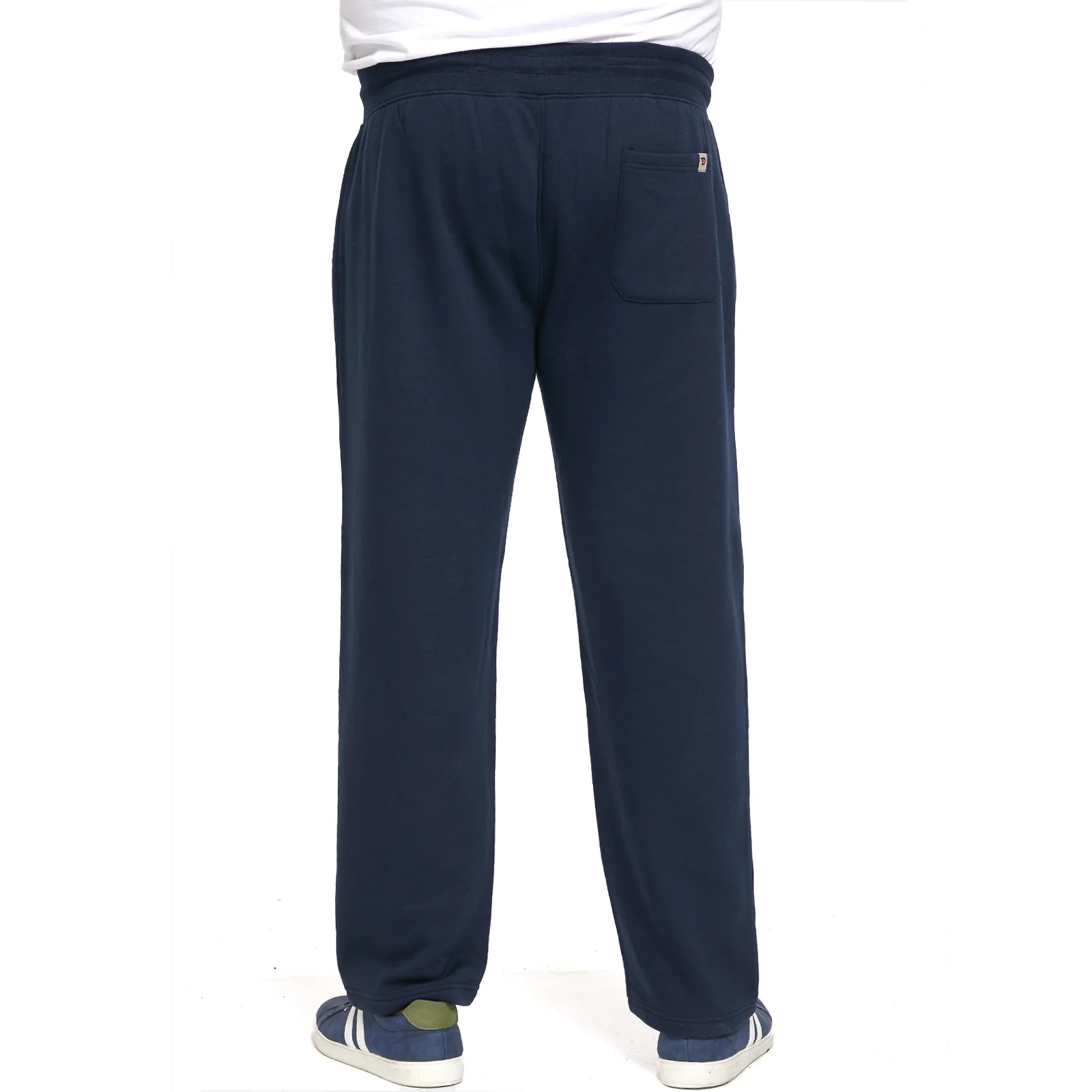 D555 Mens Gloucester Big & Tall Open Hem Joggers - Image 5