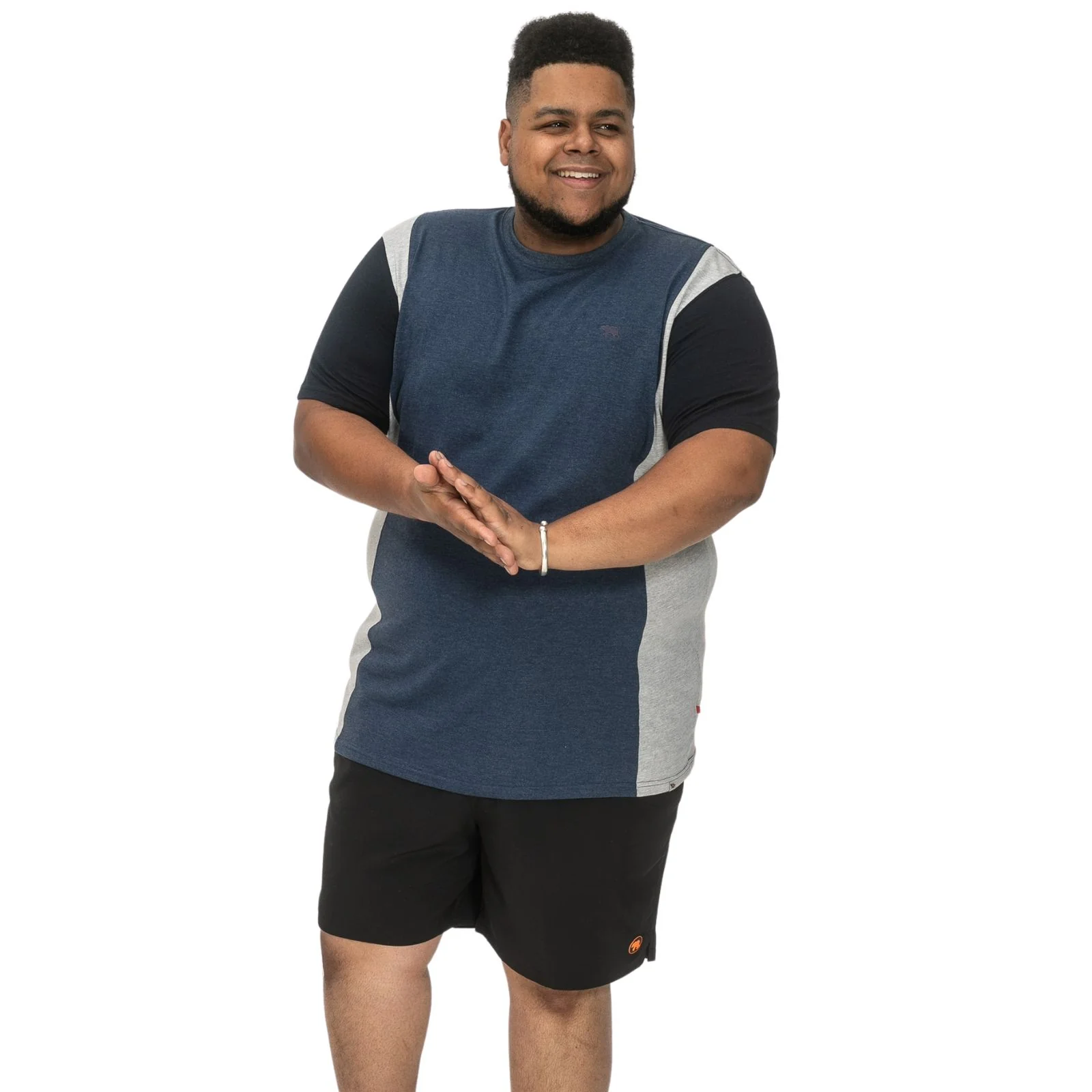 D555 Mens Neath Big & Tall Short Sleeve T-Shirt - Image 2