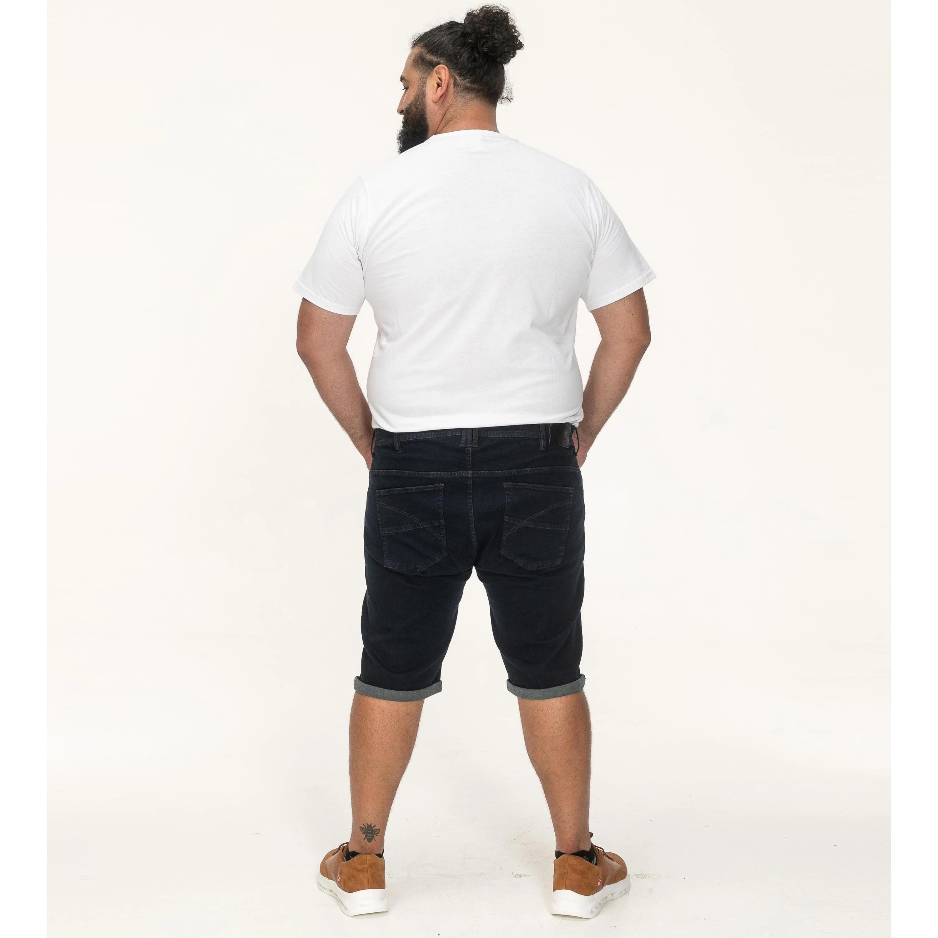 D555 Mens Plymouth Big & Tall Denim Shorts - Image 5