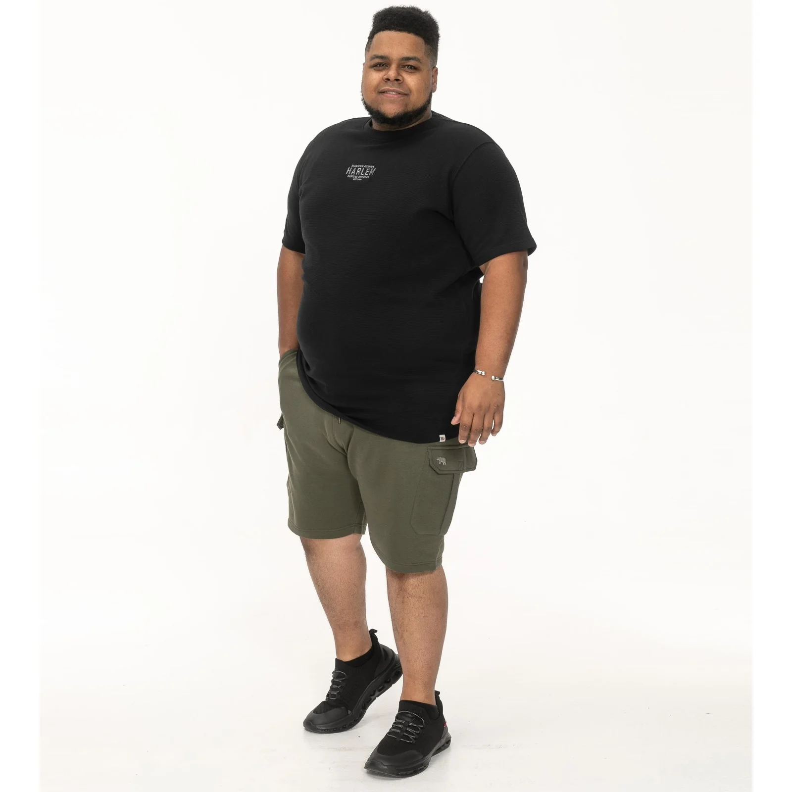 D555 Mens Portsmouth Big & Tall Short Sleeve T-Shirt - Image 3