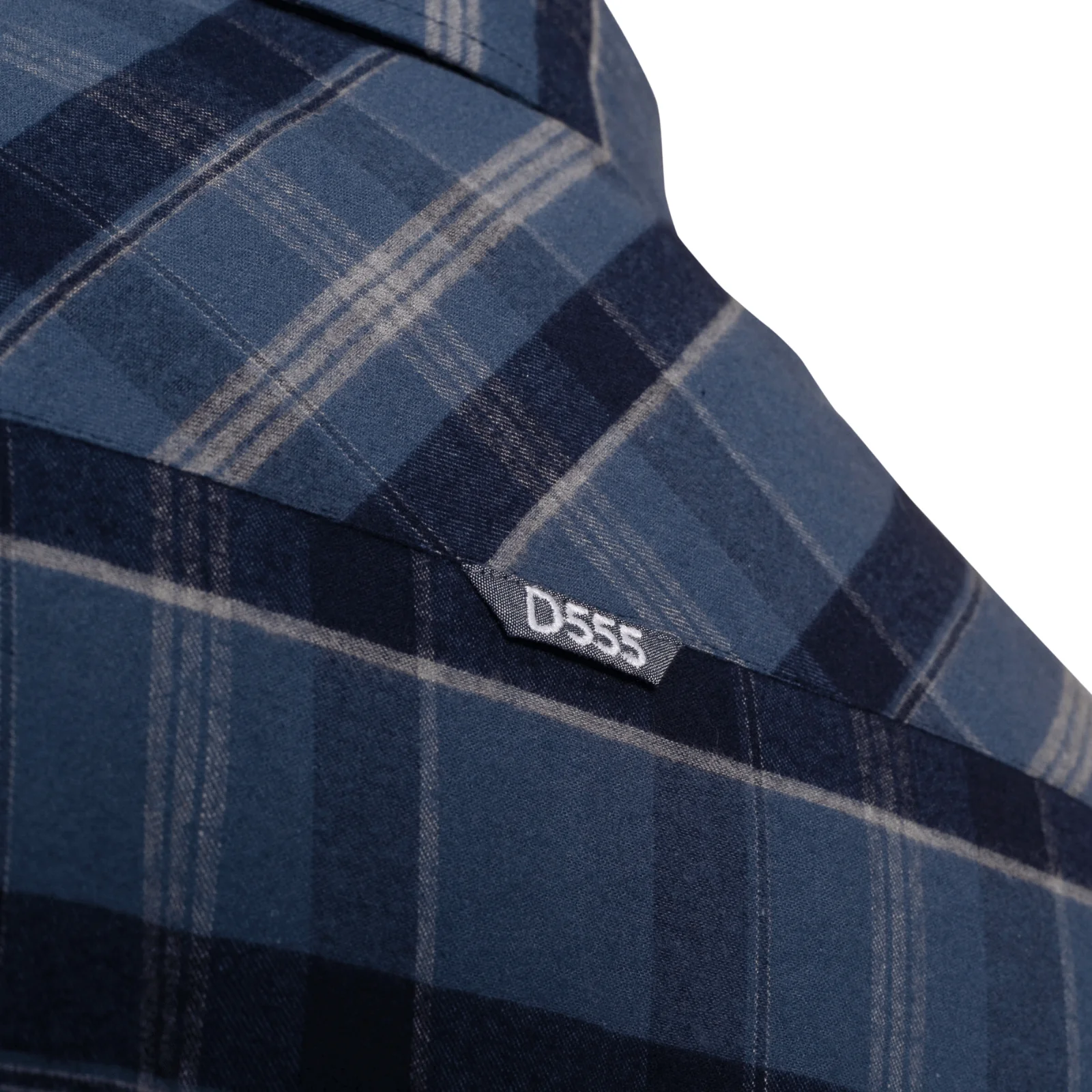D555 Mens Shrewsbury Big & Tall Long Sleeve Shirt - Image 4