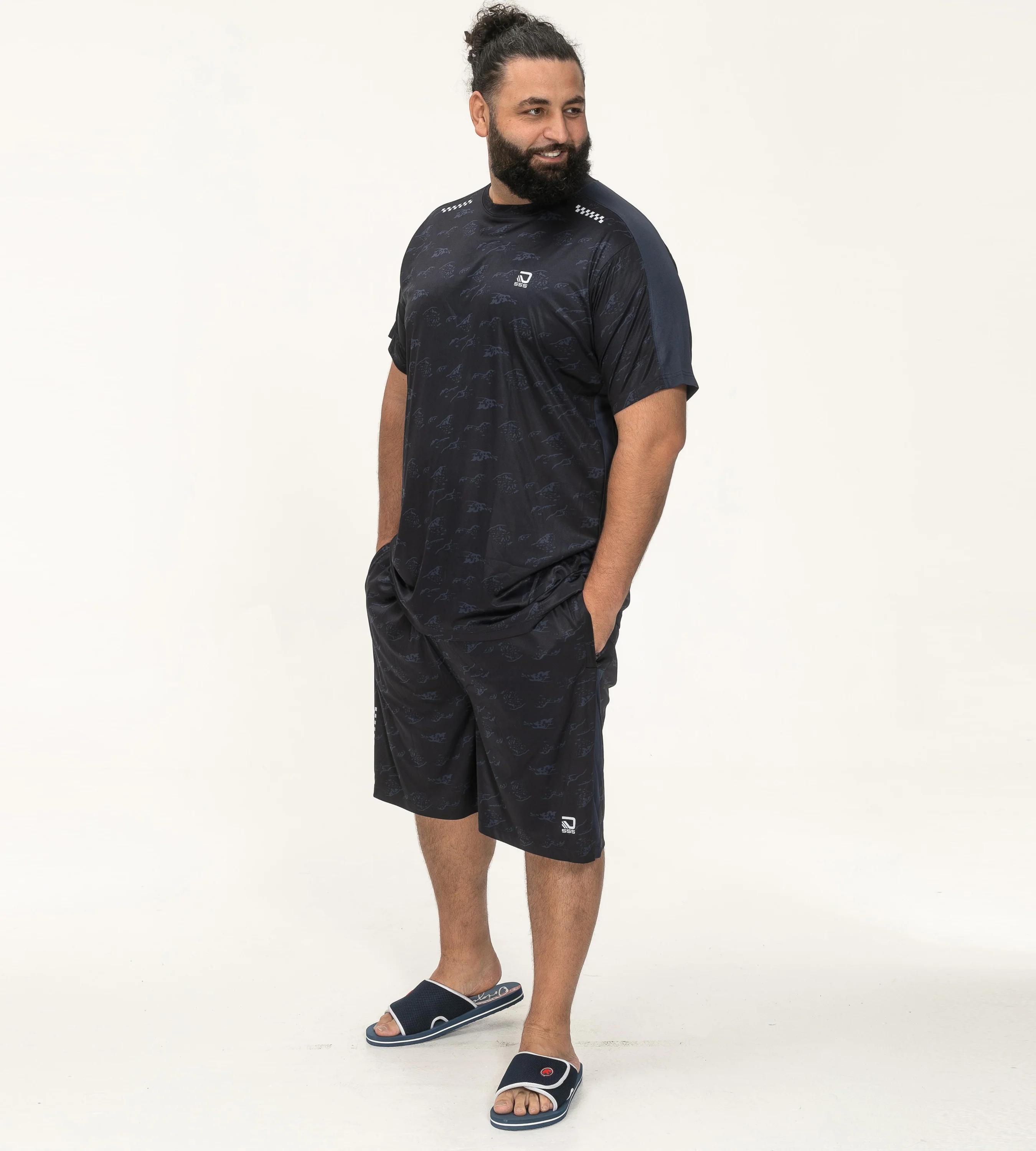D555 Mens Solihull Big & Tall Short Sleeve T-Shirt - Image 3