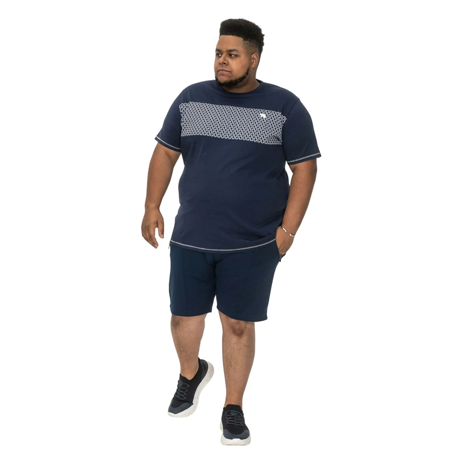 D555 Mens Swansea Big & Tall Short Sleeve T-Shirt - Image 3