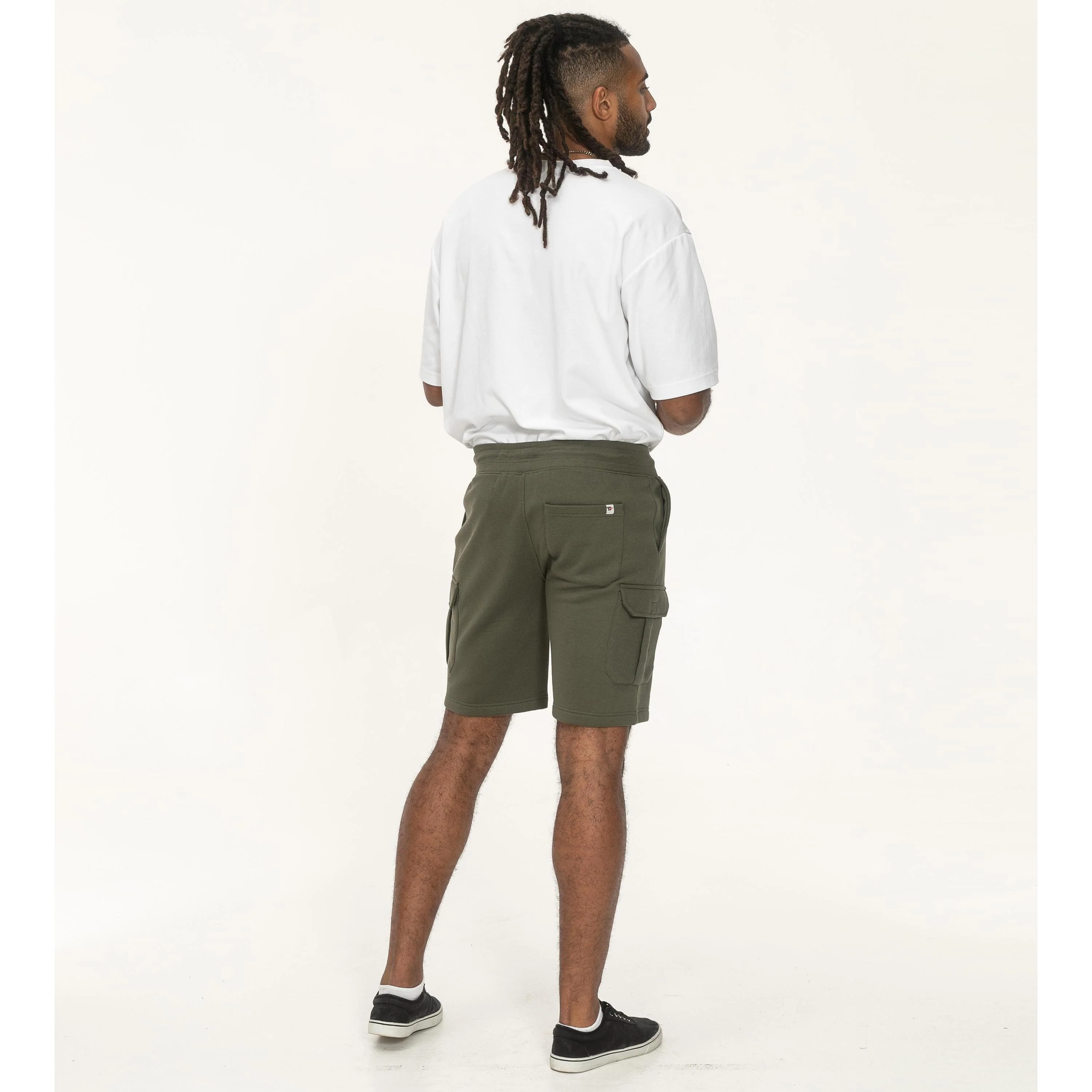 D555 Mens Wigan Big & Tall Fleece Cargo Shorts - Image 12